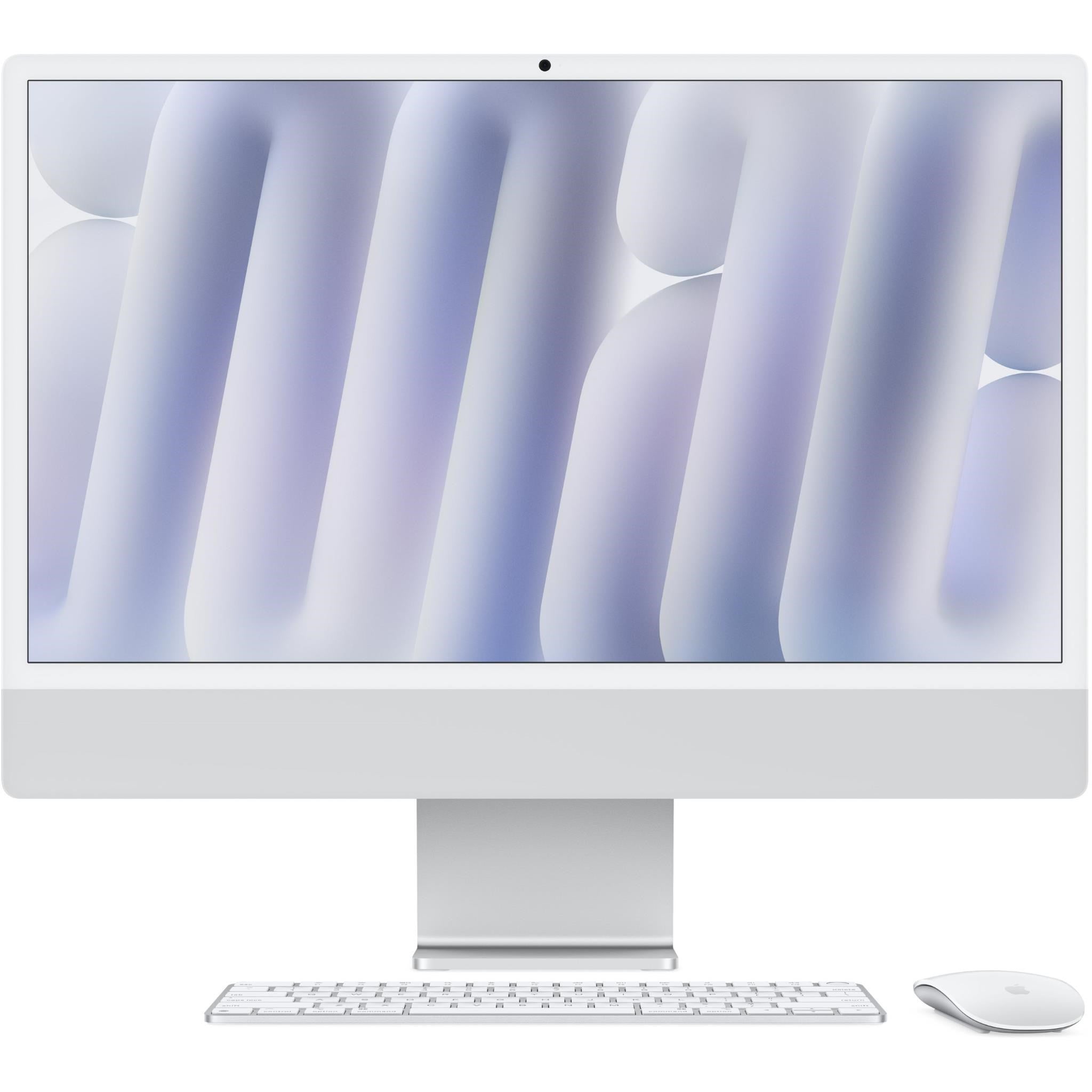 Apple iMac with Retina 4.5K Display 24-inch with Nano Texture Glass. M4 Chip 10-core 256GB (Silver)[2024]
