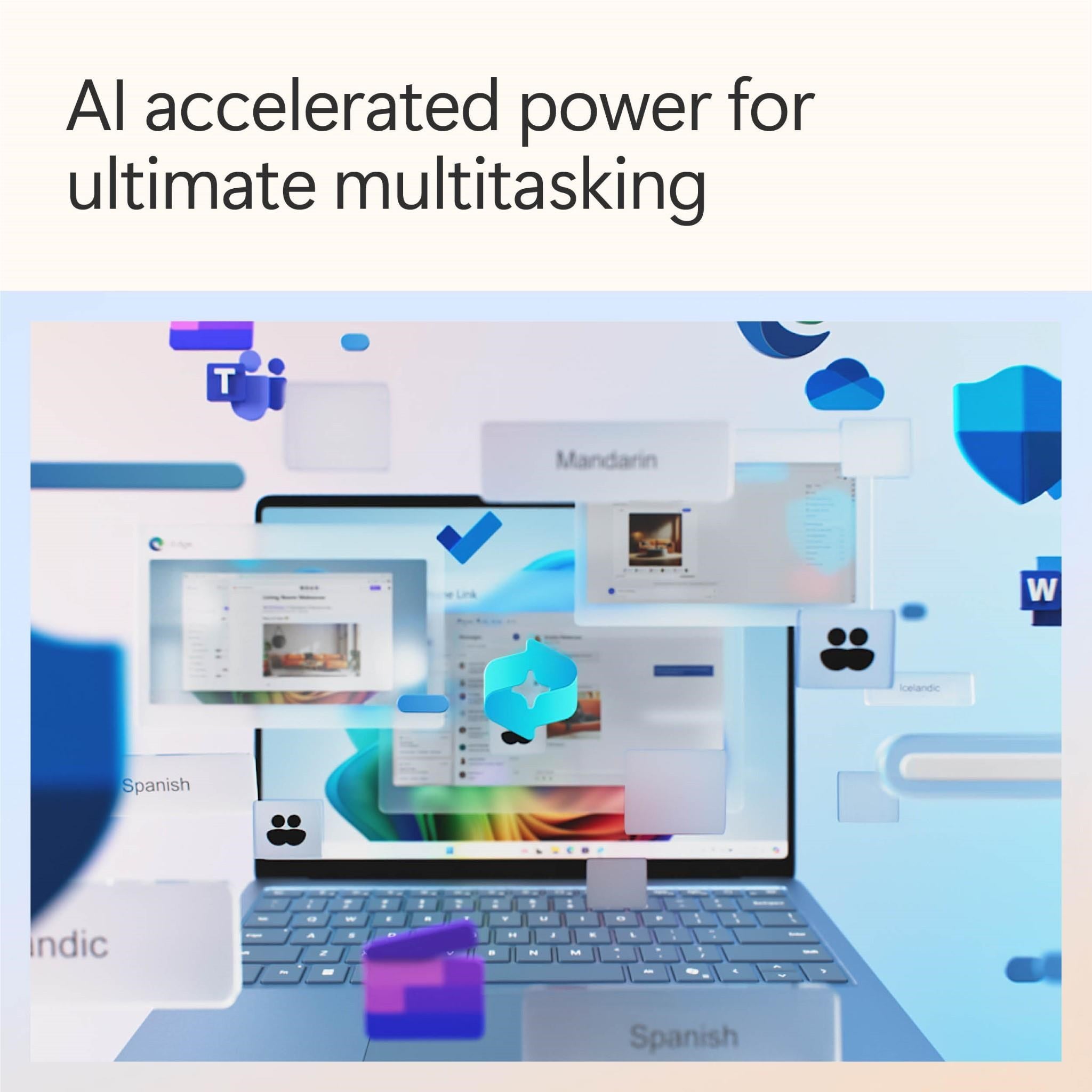 Microsoft Surface Laptop (7th Edition) Copilot+ AI PC 15' Snapdragon X Elite 12 core/16GB/512GB (Platinum)