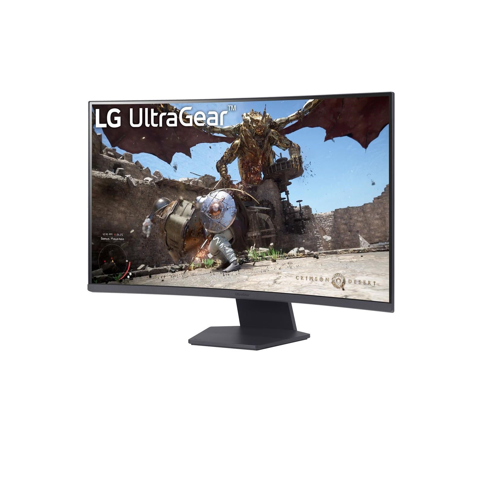 LG UltraGear GS60QC 31.5' QHD 180Hz Curved Gaming Monitor