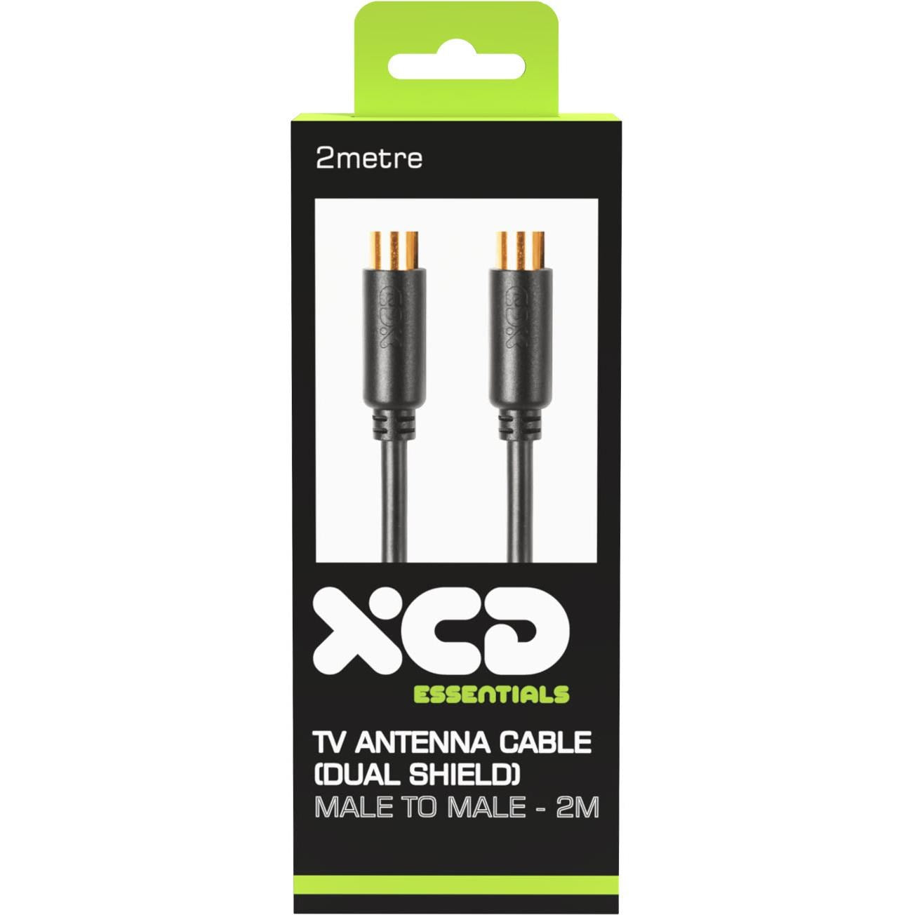 XCD Essentials Antenna Cable Dual Shield 2m V2