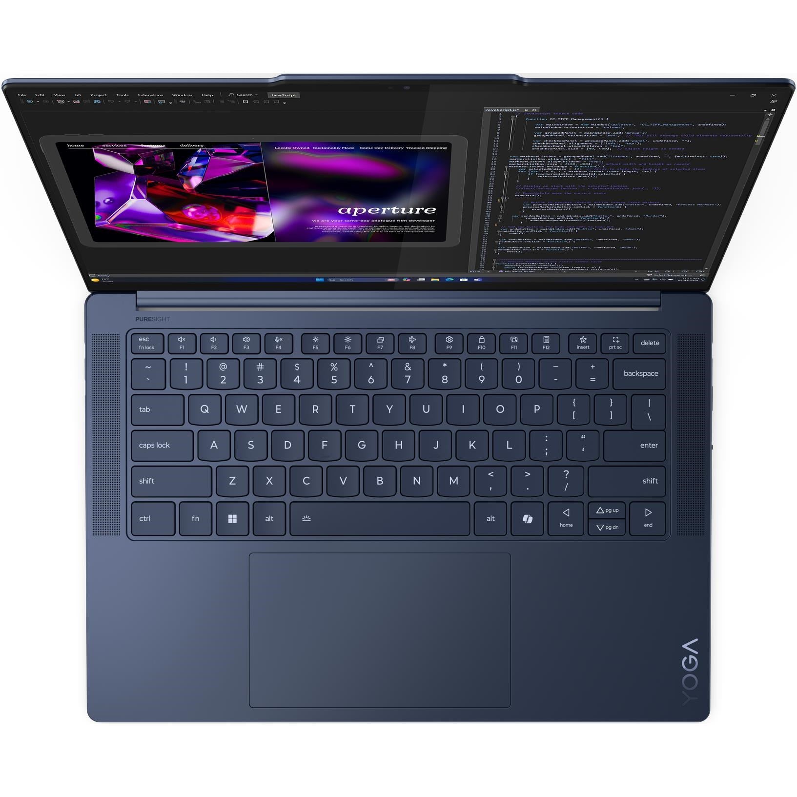 Lenovo Yoga Slim 7x 14.5' 3K OLED Copilot+ AI PC Laptop (Snapdragon X Elite)[1TB]