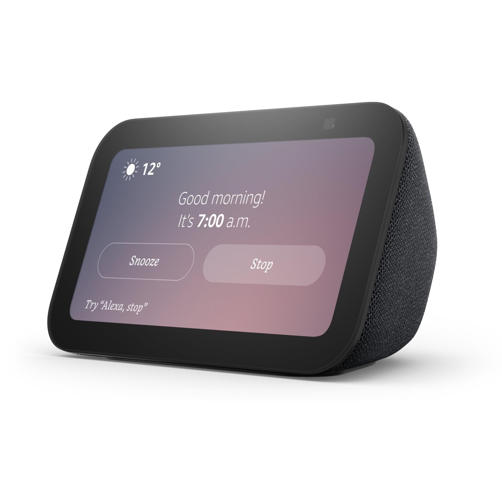 Amazon Echo Show 5 with Alexa [3rd Gen] (Charcoal)
