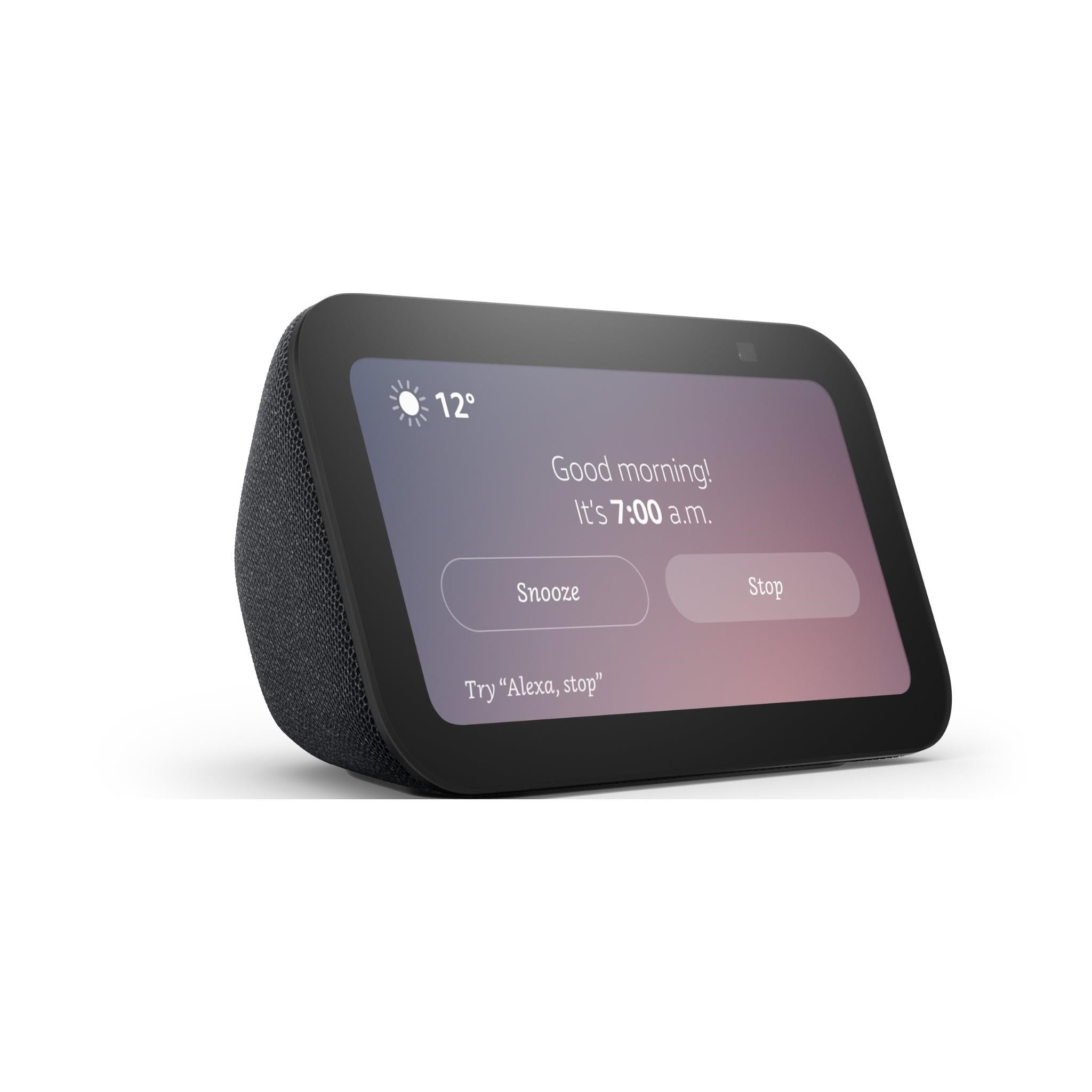 Amazon Echo Show 5 with Alexa [3rd Gen] (Charcoal)