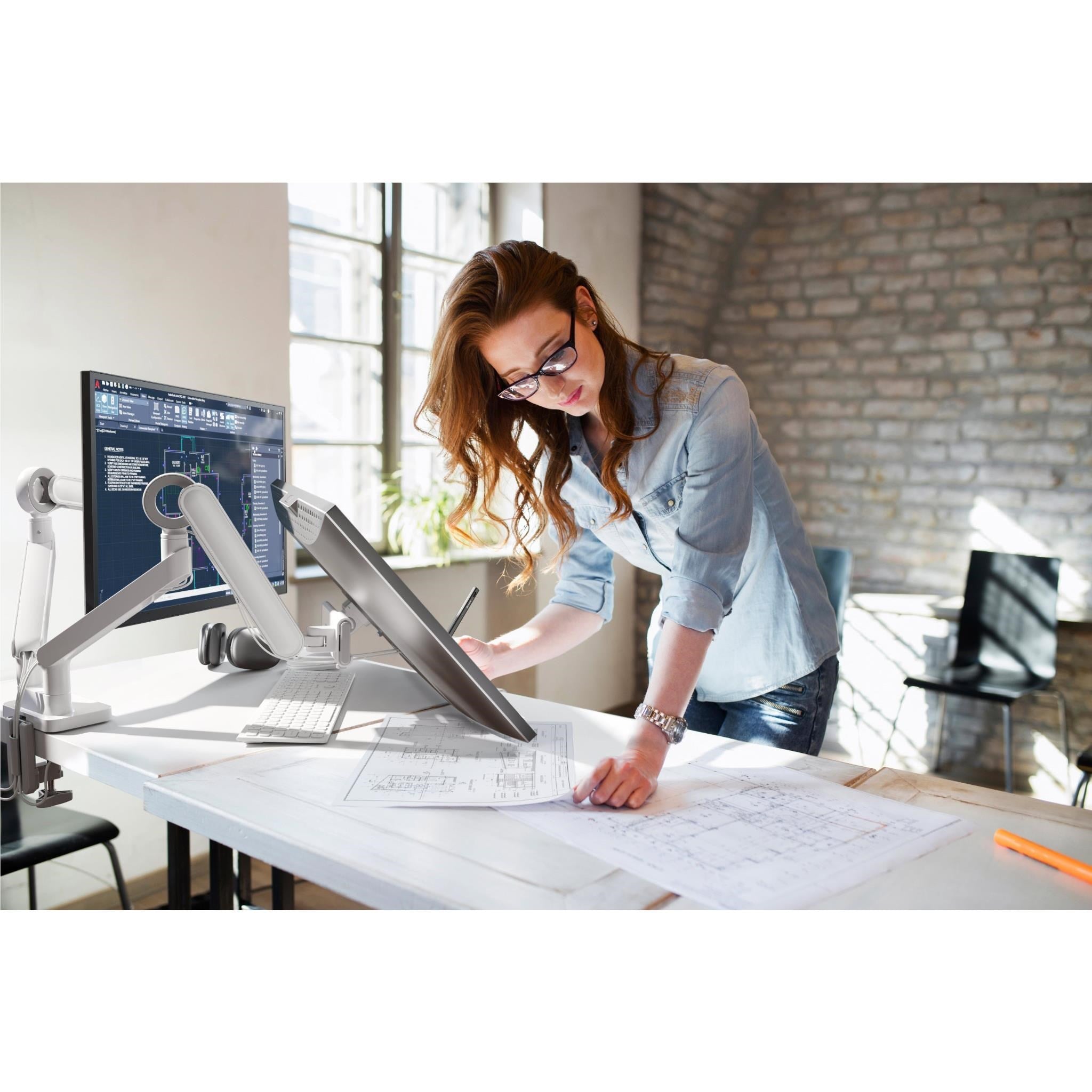 Alogic 32' Glide Dual Monitor Arm