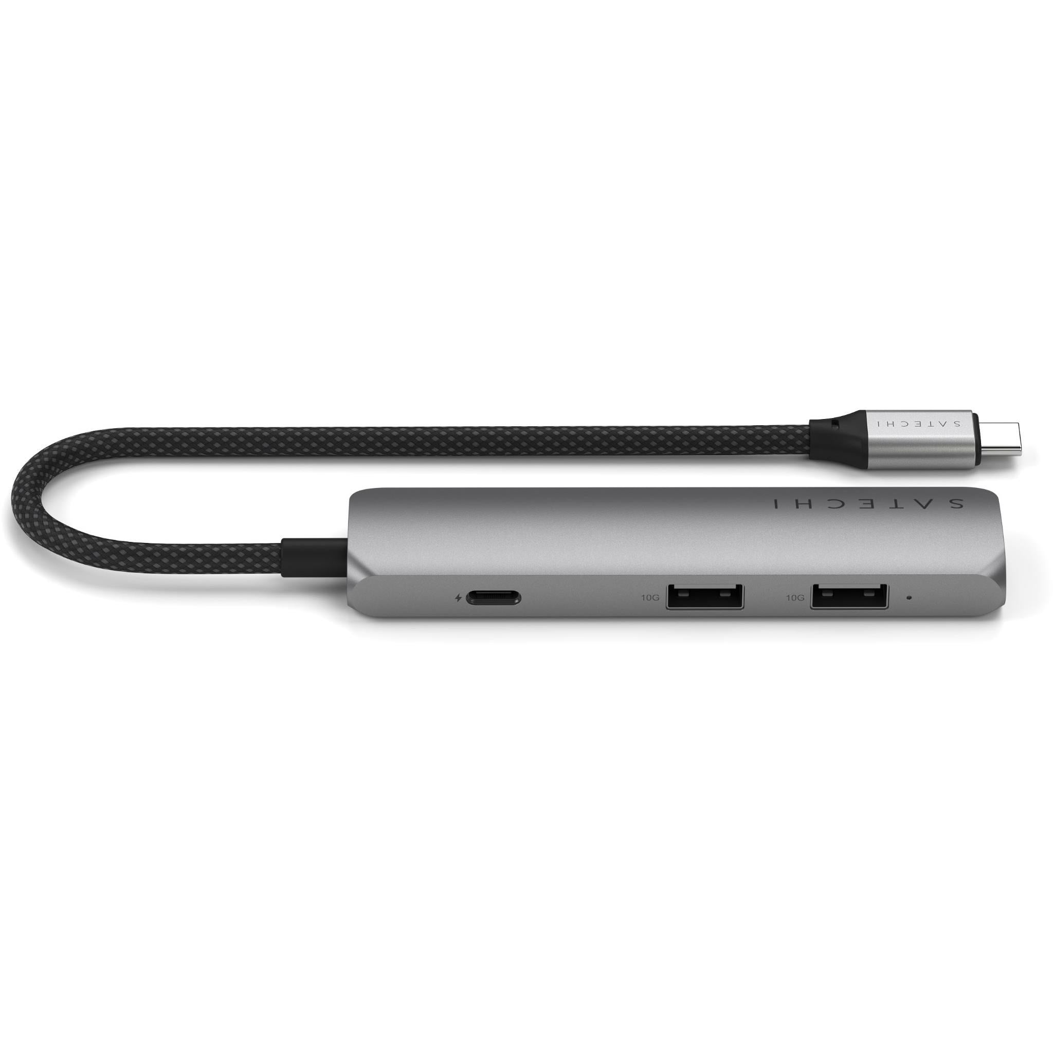Satechi 4-in-1 USB-C Slim Multiport Adapter 4K (Space Grey)