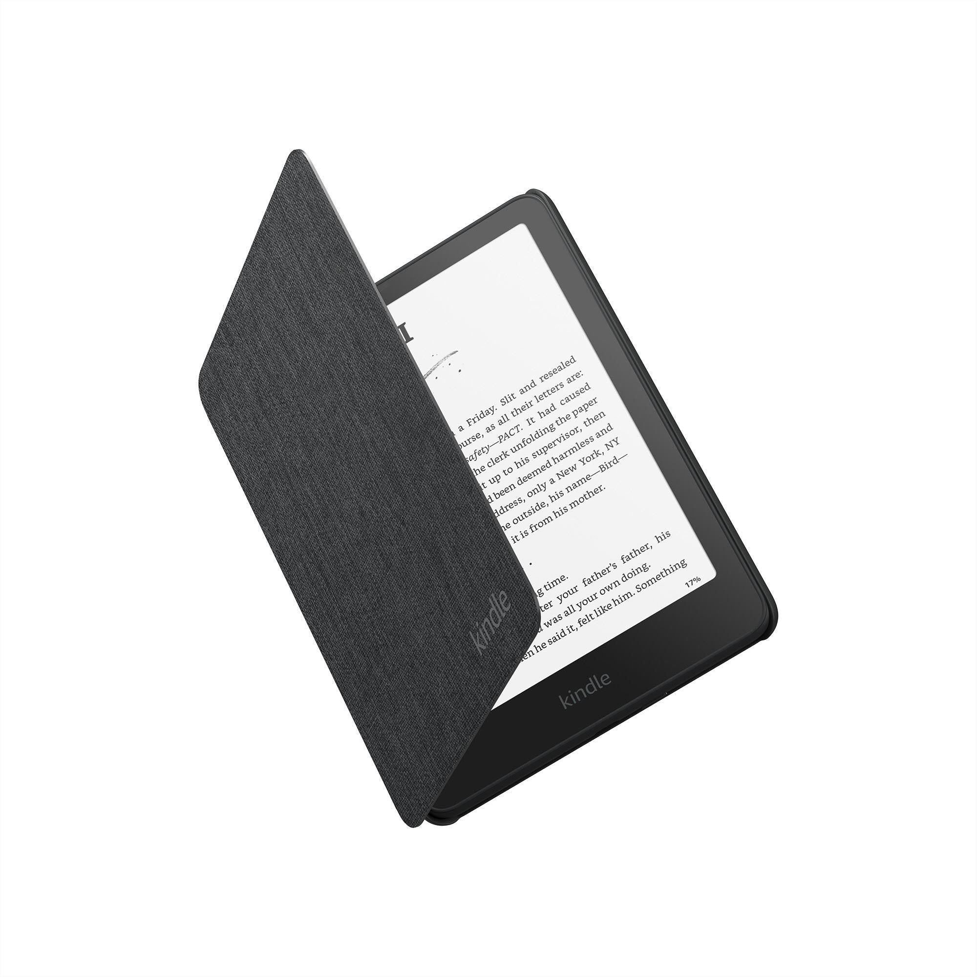 Kindle Paperwhite 12th Gen Fabric Cover (Black)