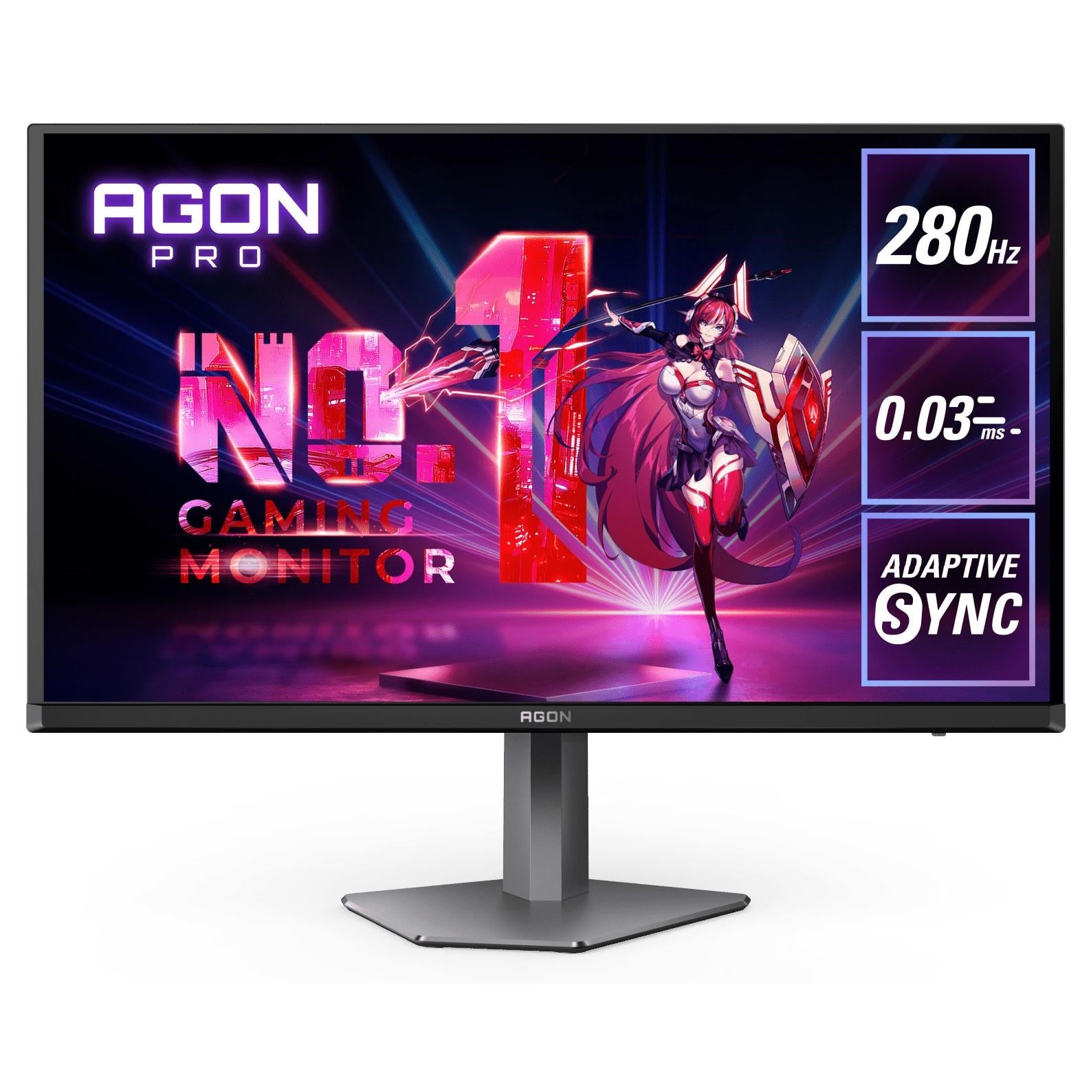 AOC AGON AG276QZD2 26.5' QHD QD-OLED 280Hz Gaming Monitor
