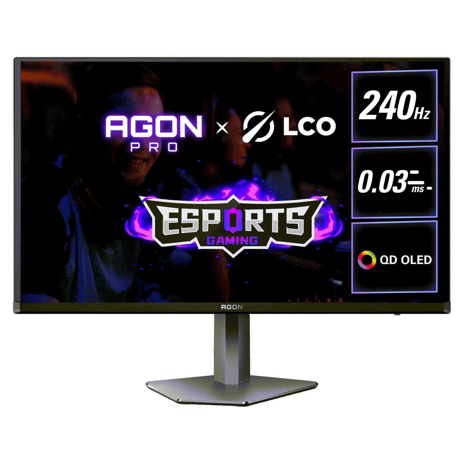 AOC AGON AG276QZD2 26.5' QHD QD-OLED 280Hz Gaming Monitor