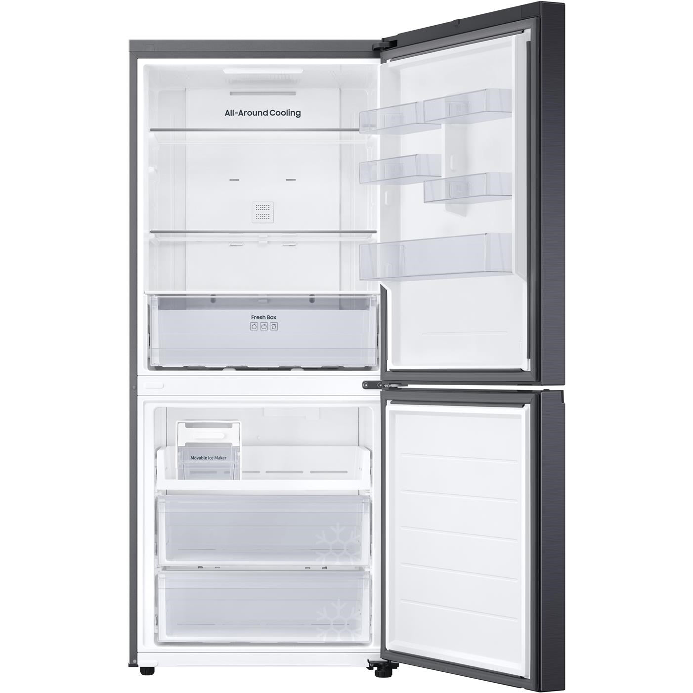 Samsung SRL4200B 427L Bottom Mount Fridge (Black)