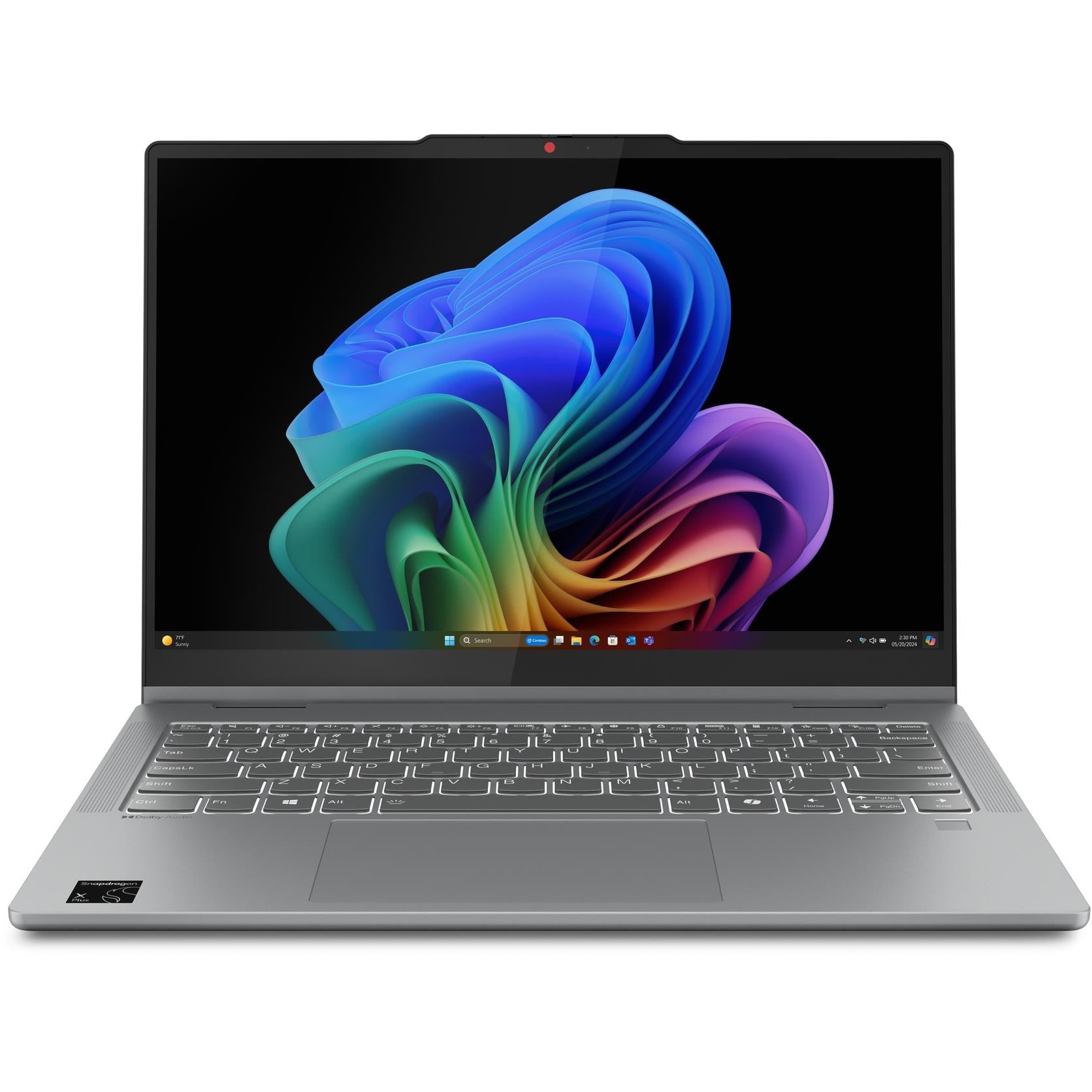 Lenovo Ideapad 5 14" WUXGA OLED 2-in-1 Copilot+ AI PC Laptop (Snapdragon X Plus)[1TB]