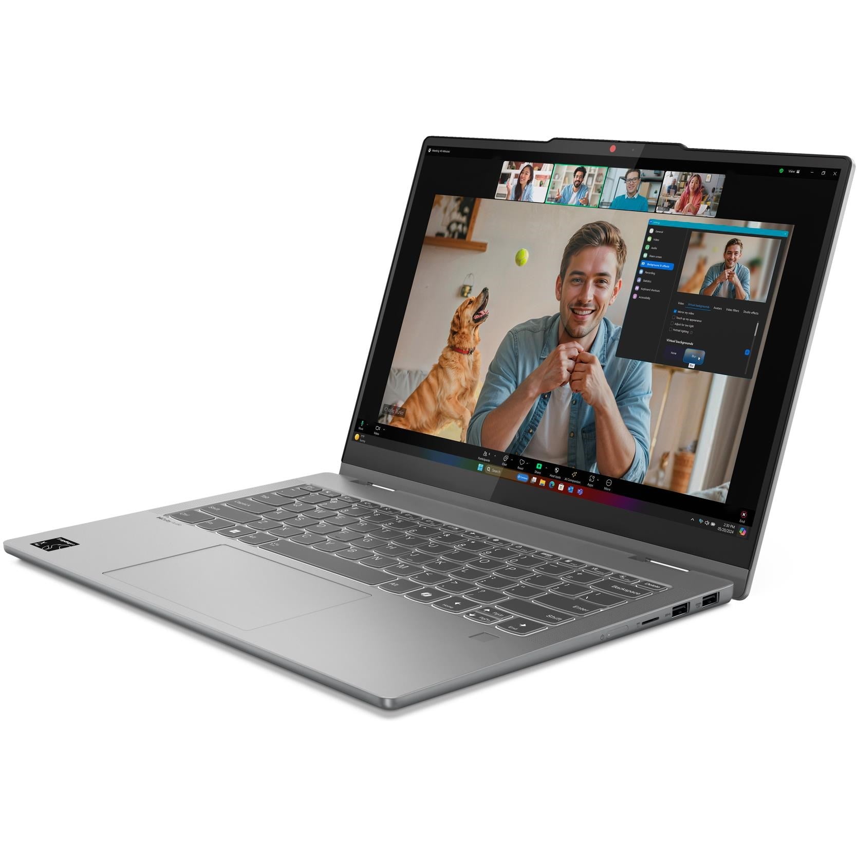 Lenovo Ideapad 5 14" WUXGA OLED 2-in-1 Copilot+ AI PC Laptop (Snapdragon X Plus)[1TB]
