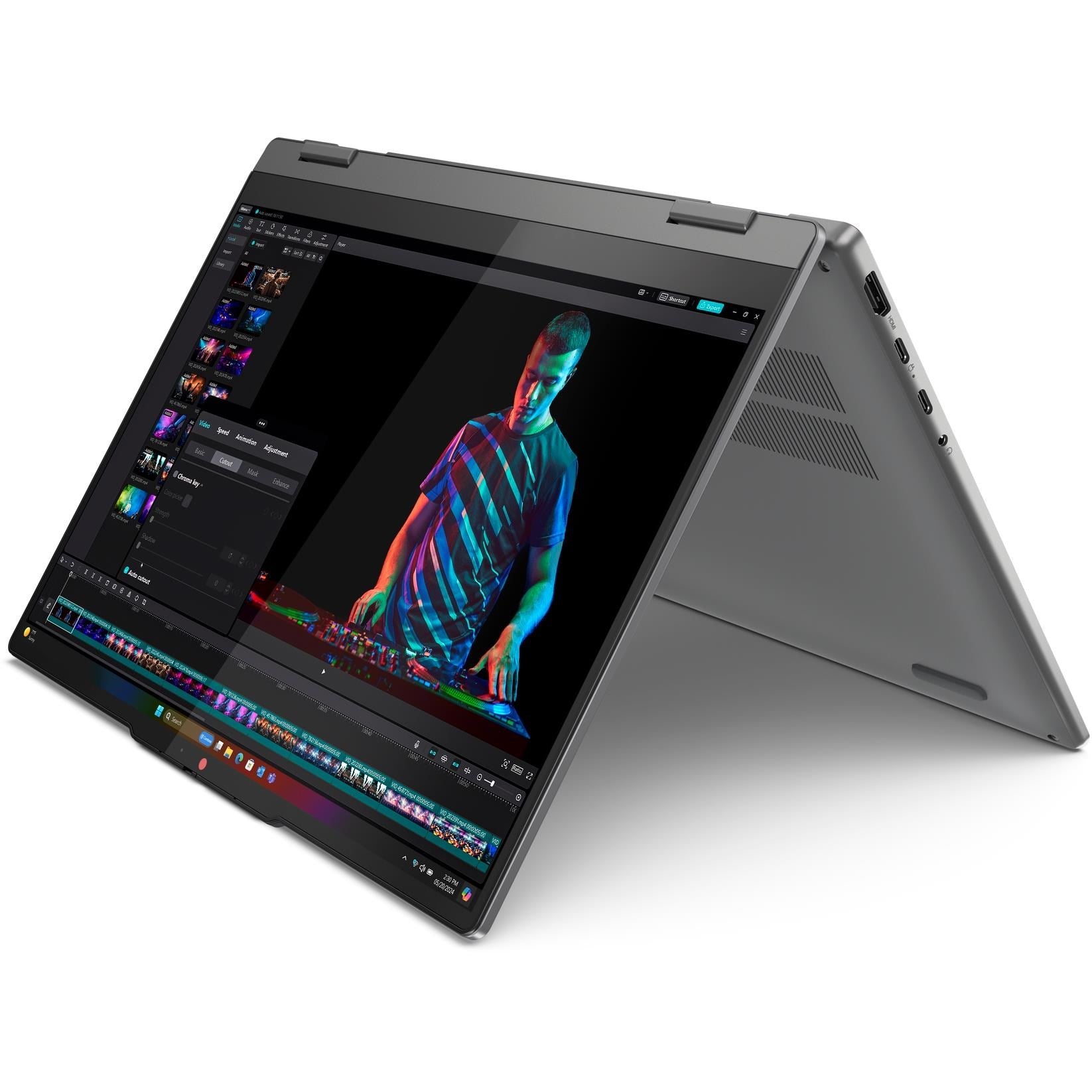 Lenovo Ideapad 5 14" WUXGA OLED 2-in-1 Copilot+ AI PC Laptop (Snapdragon X Plus)[1TB]
