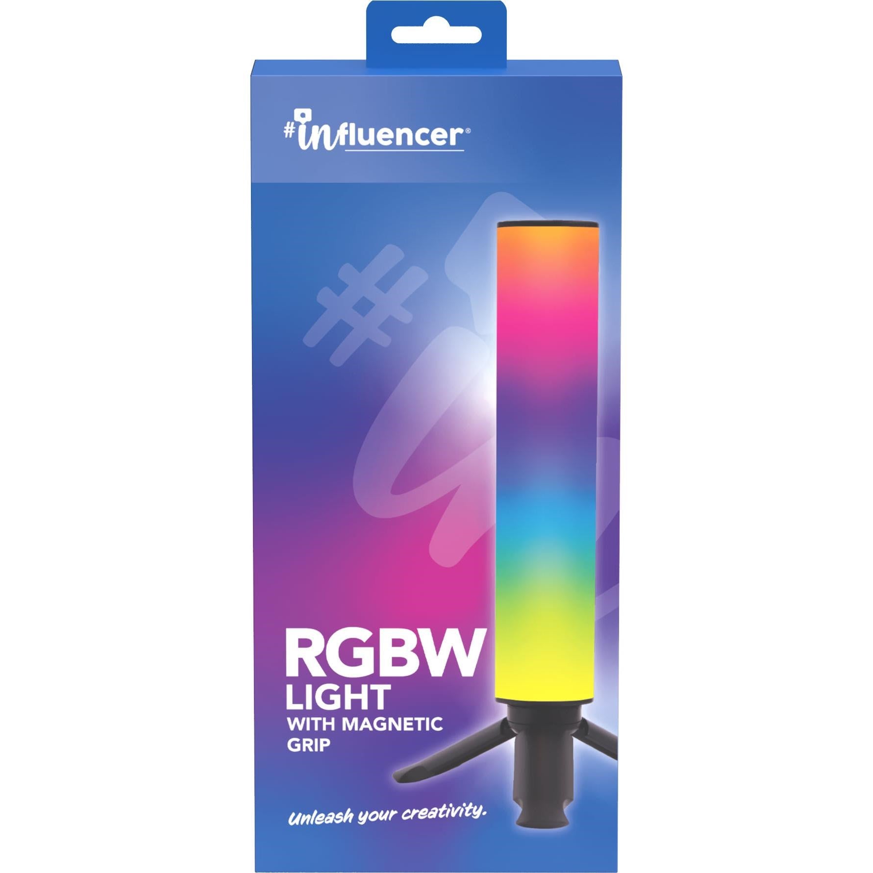 Influencer RGBW Light With Magnetic Grip