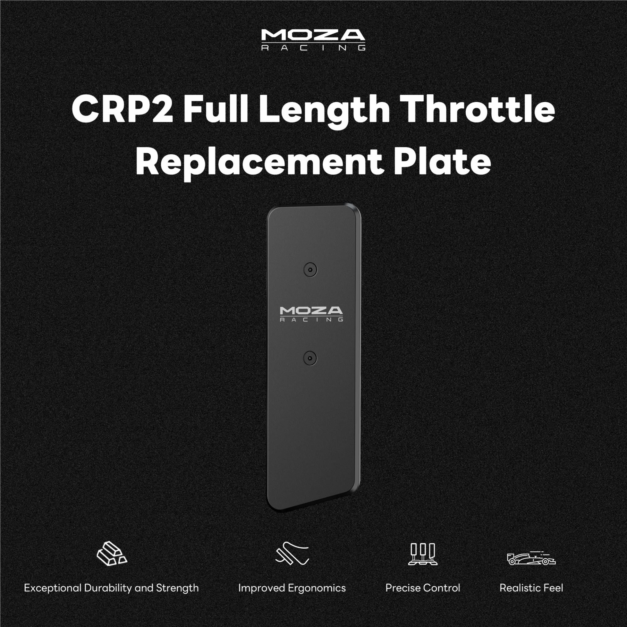 MOZA CRP2 Throttle Replacement Plate