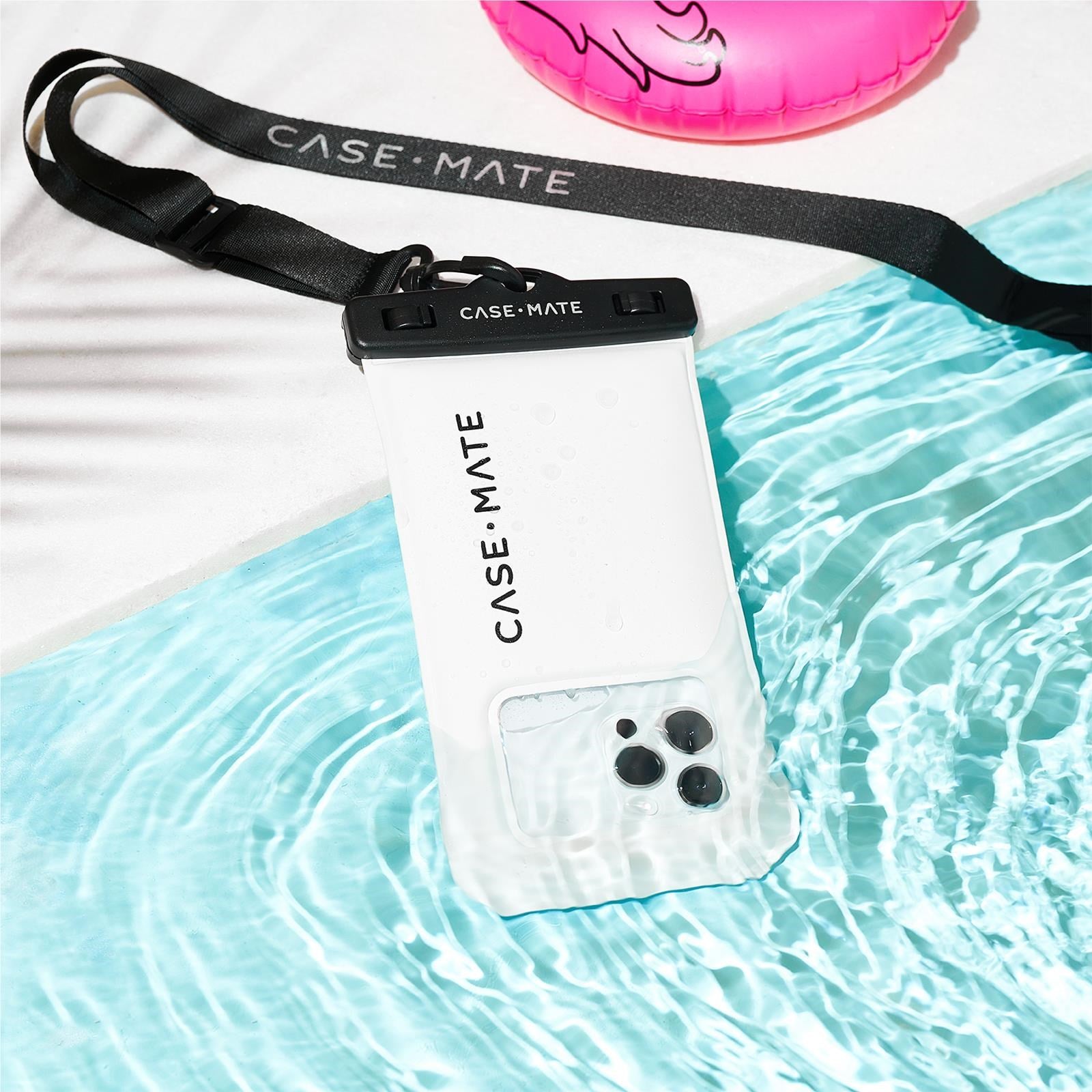 Case-Mate Waterproof Floating Pouch Large (Grey/Black)
