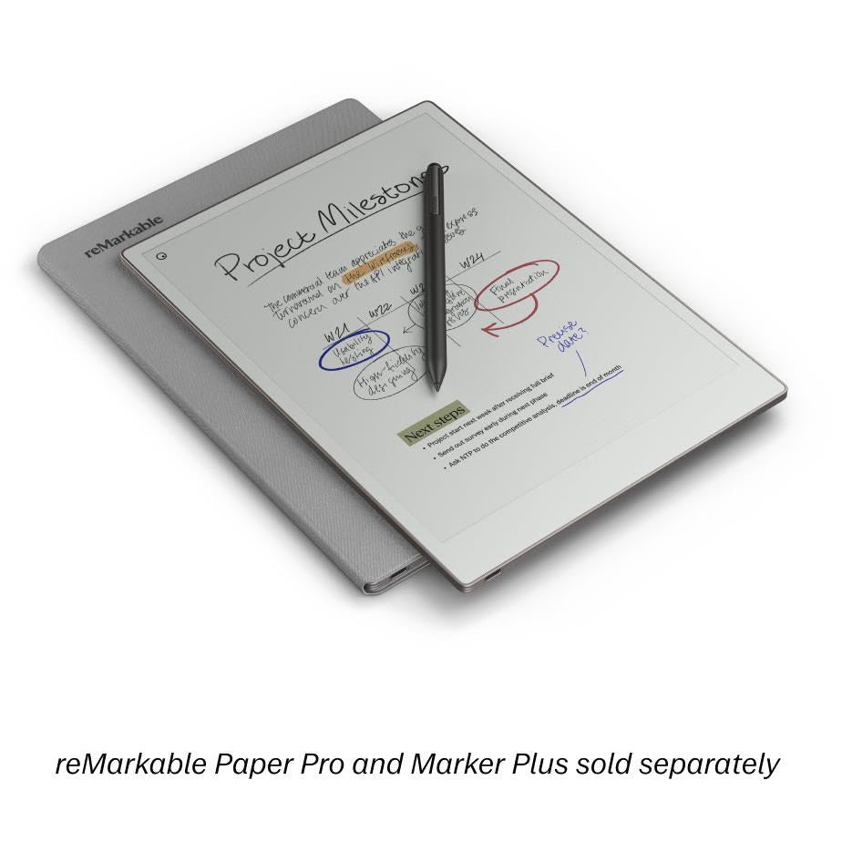 reMarkable BookFolio Pro Polymer Weave for Remarkable Paper Pro (Grey)