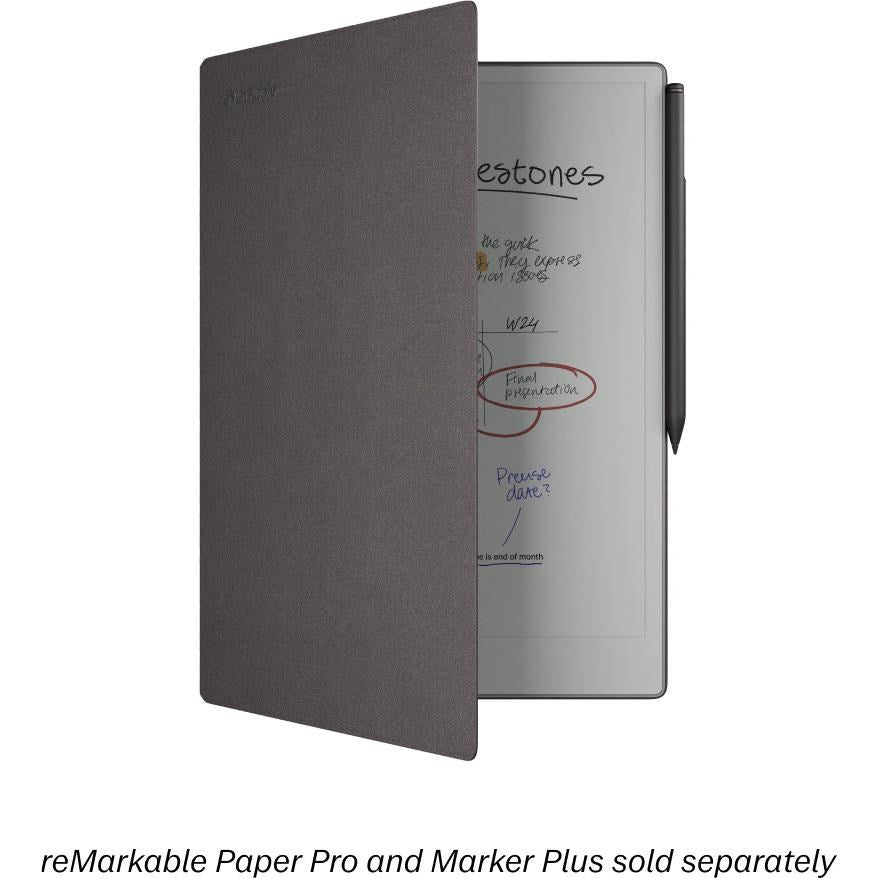 reMarkable BookFolio Pro Mosaic Weave for reMarkable Paper Pro (Basalt)