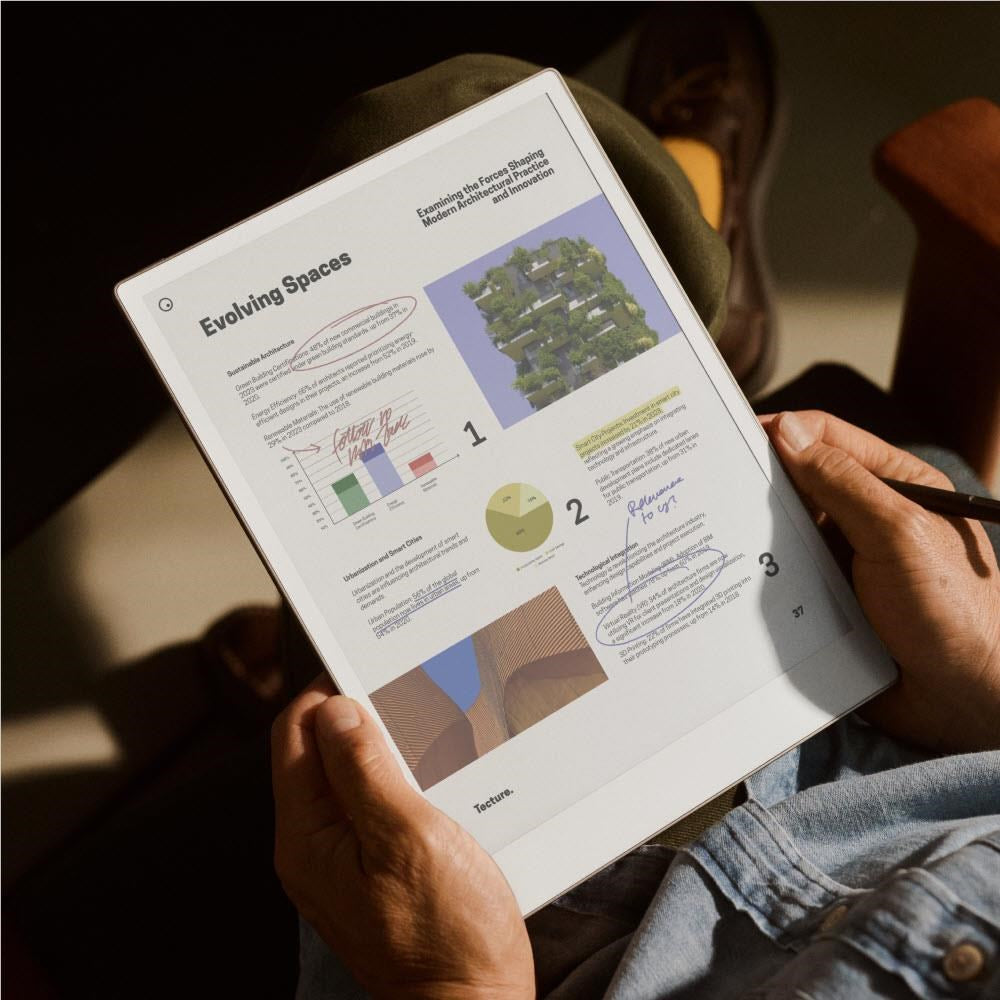 reMarkable Paper Pro with MarkerPlus