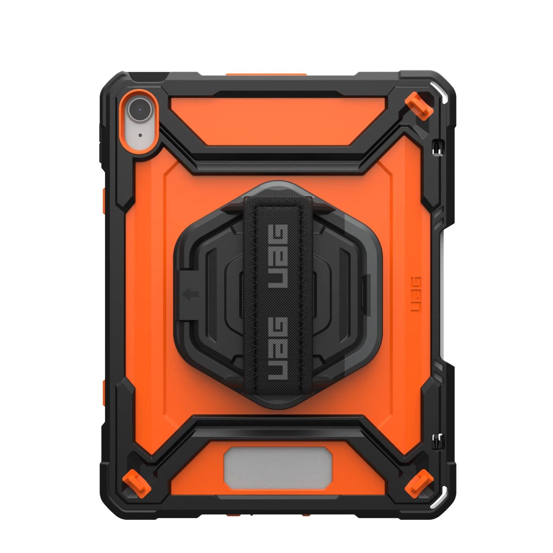 UAG 90061170 Plasma Series iPad A16/10.9' Gen10 with Kickstand & Handstrap (Ice / Black)