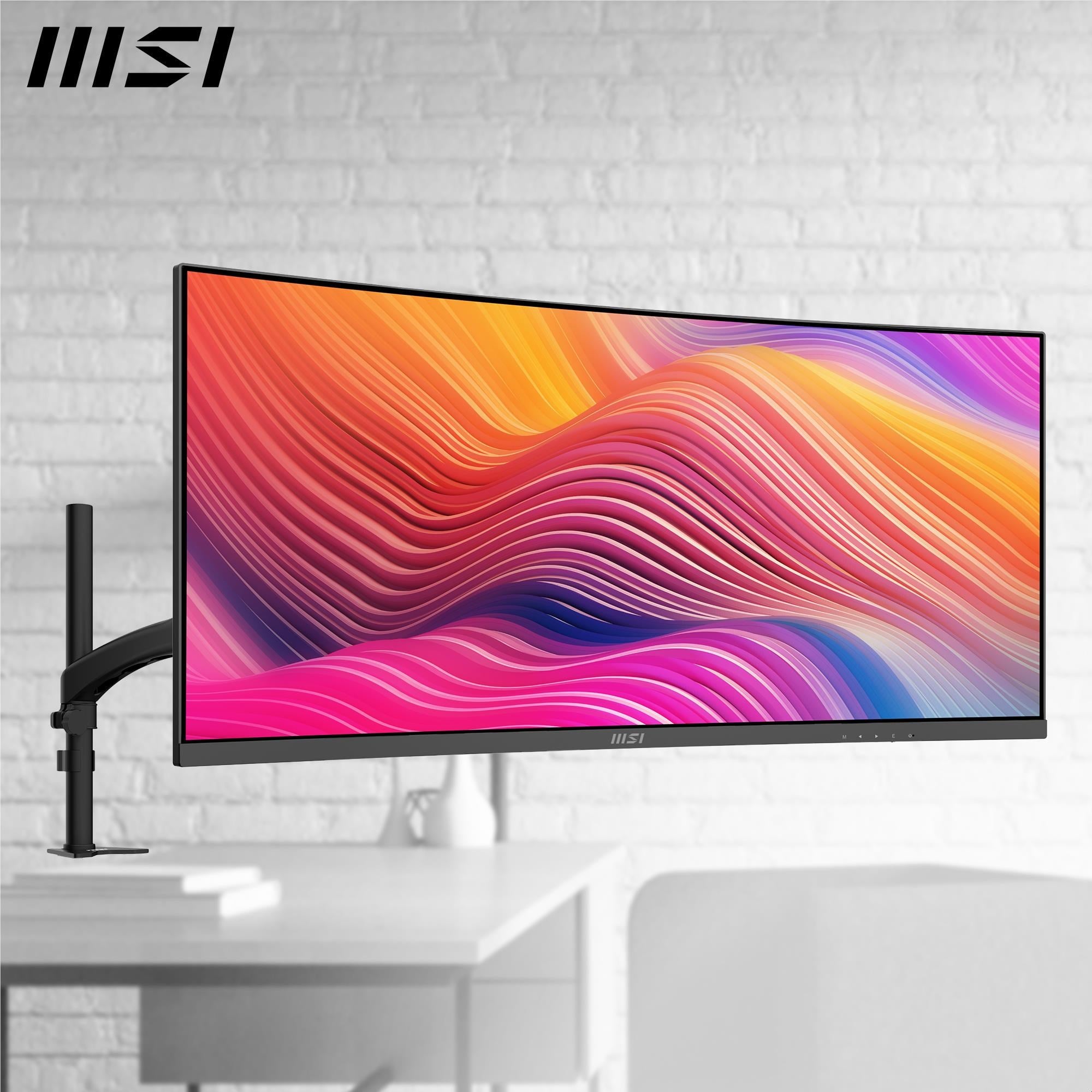 MSI Modern MD342CQP 34' UWQHD 120Hz USB-C 98W Curved Professional Monitor