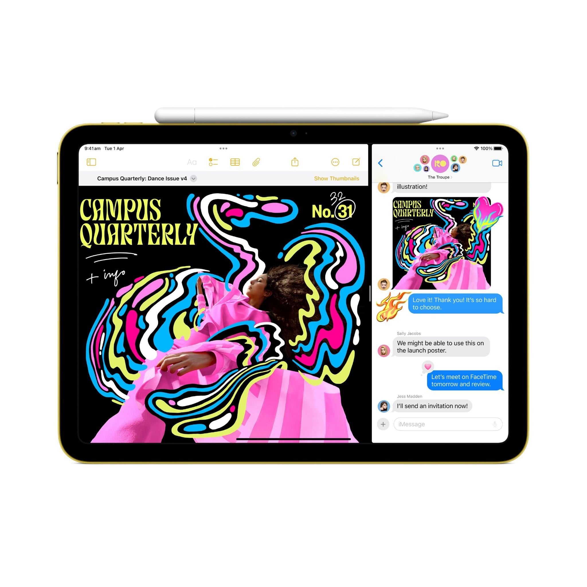 Apple iPad 11-inch A16 128GB Wi-Fi + Cellular (Silver)