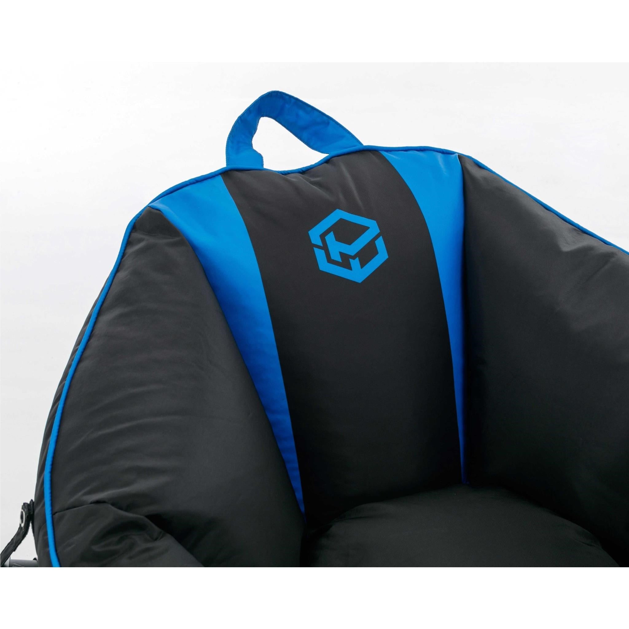 Powerwave Bean Bag Puff Chair (Blue)
