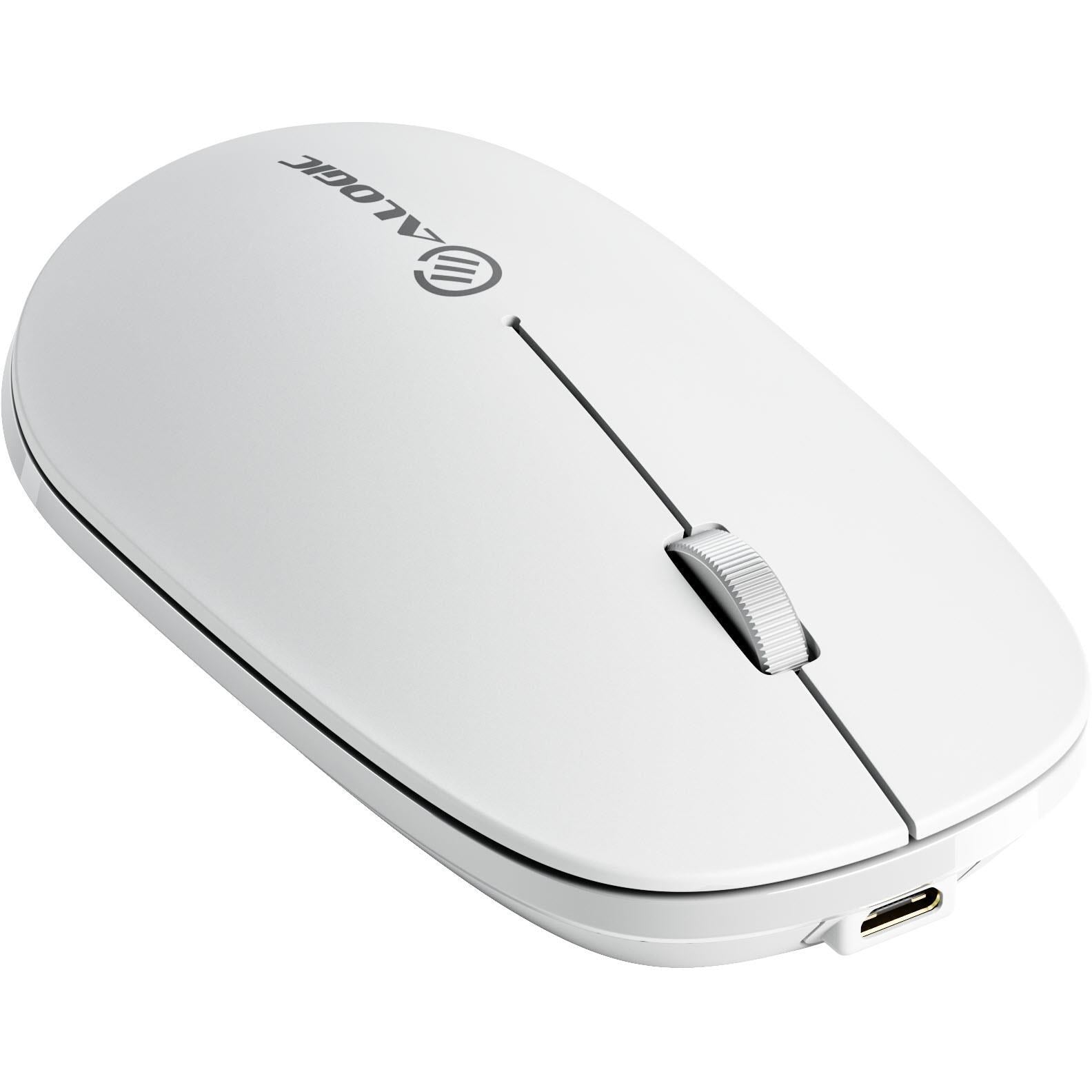 Alogic Echelon Bluetooth USB-C Rechargeable 4 Keys Mouse (Black)