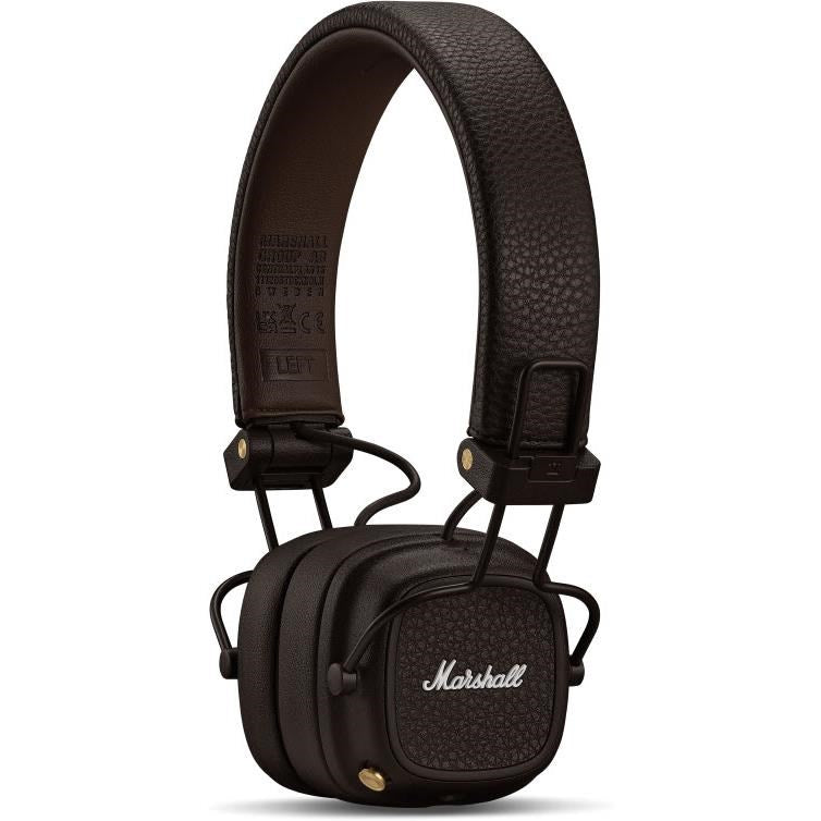 Marshall MAJOR V Wireless On-Ear Bluetooth Headphones (Brown)