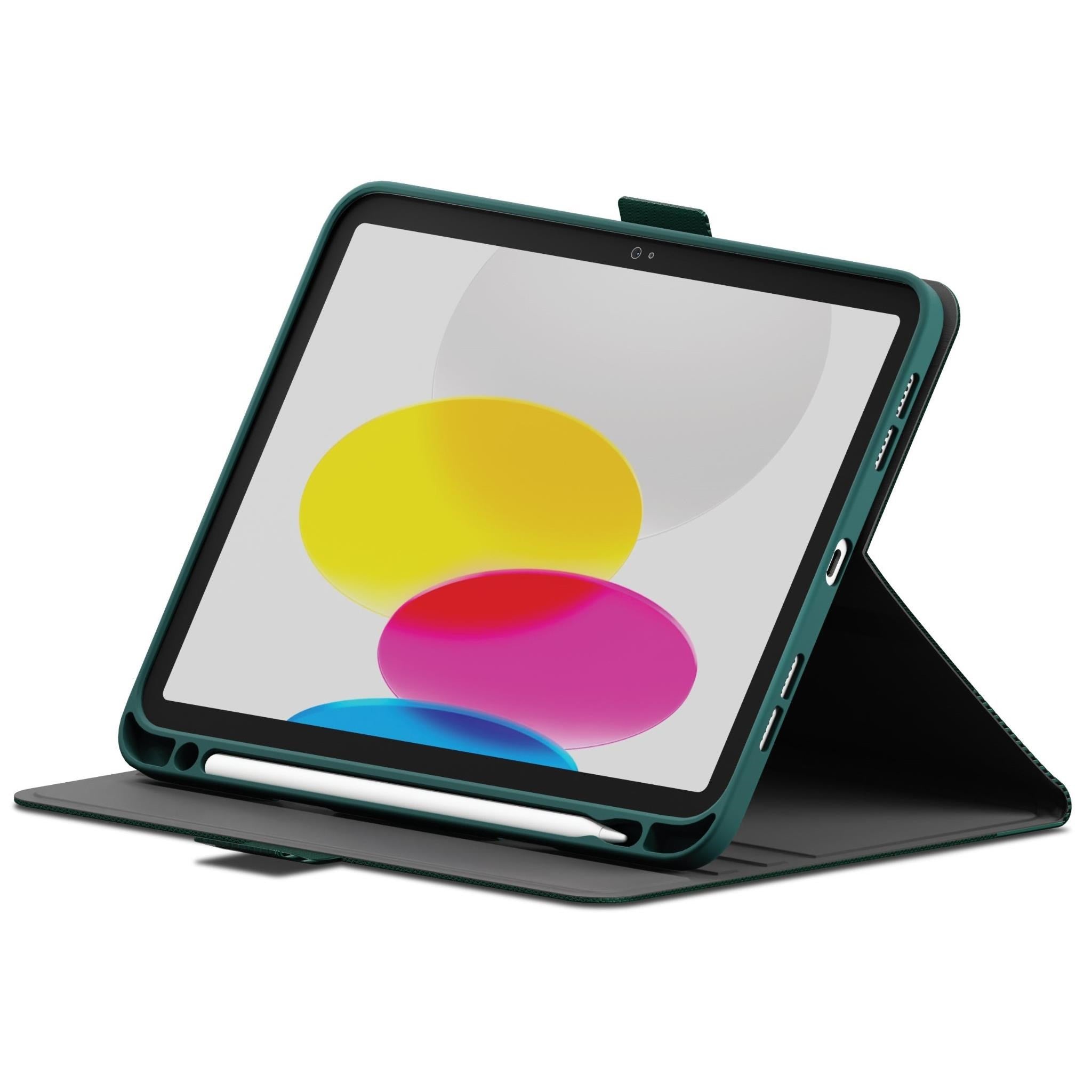 Cygnett TekView Case for iPad A16/10.9' 10th Gen (Dark Emerald)
