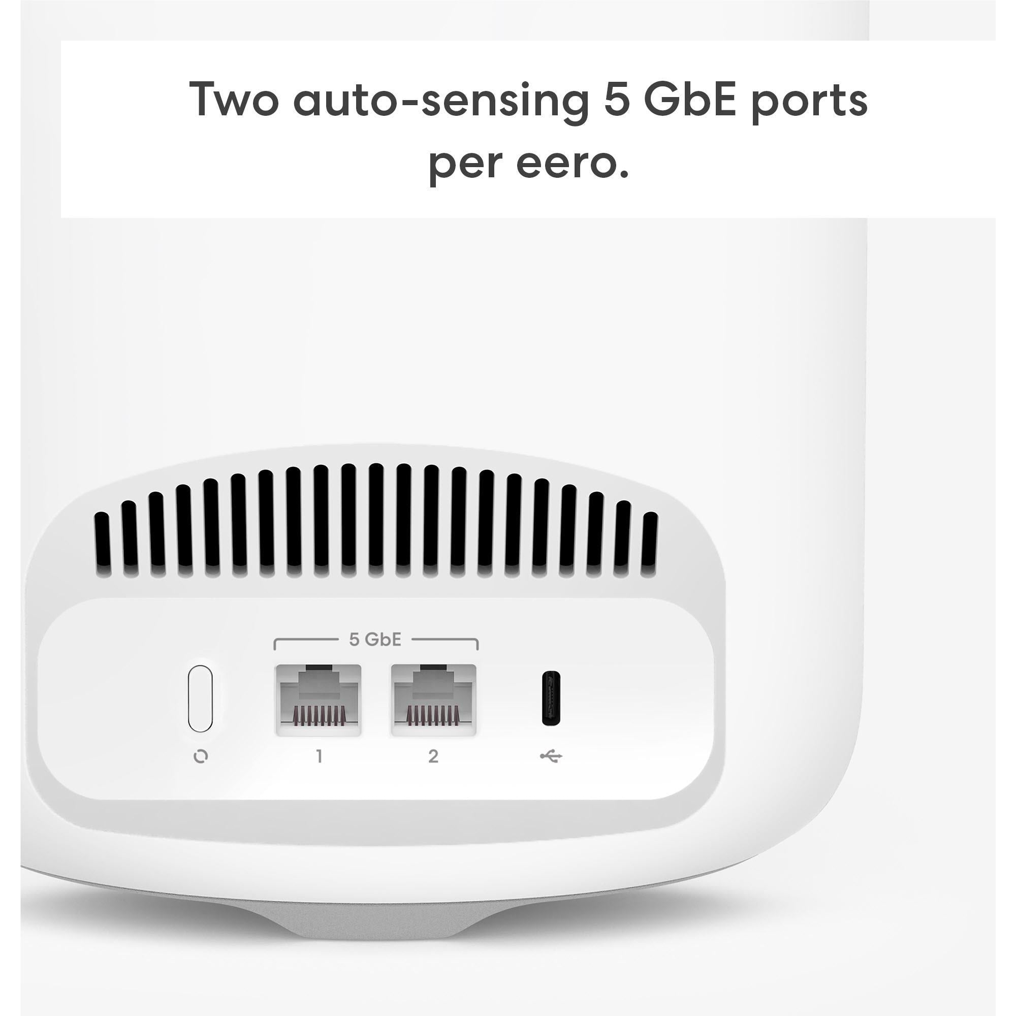 Eero Pro 7 Tri-Band Wi-Fi 7 Mesh Router [3 Pack]