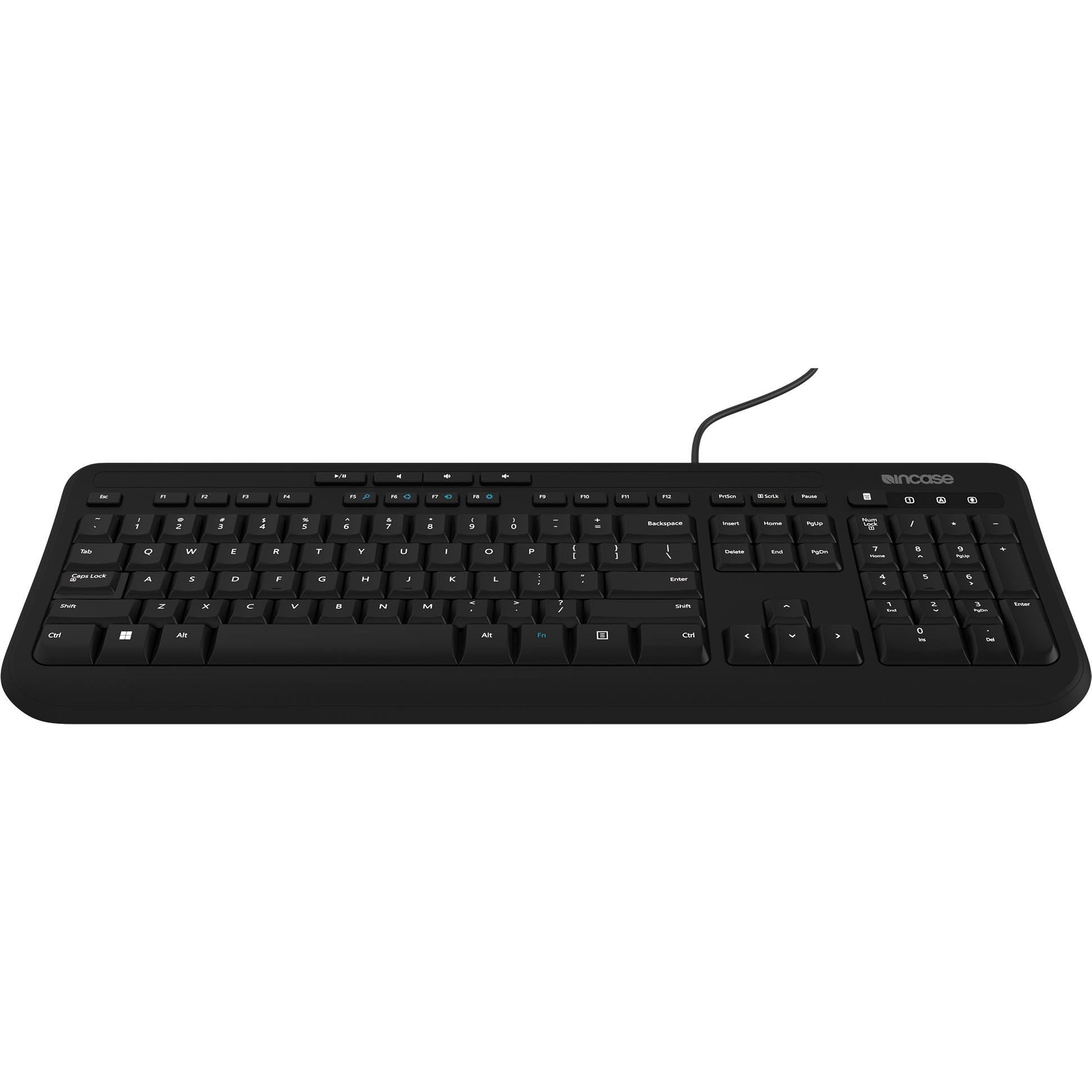 Incase Wired Keyboard 600 Designed by Microsoft (Black)