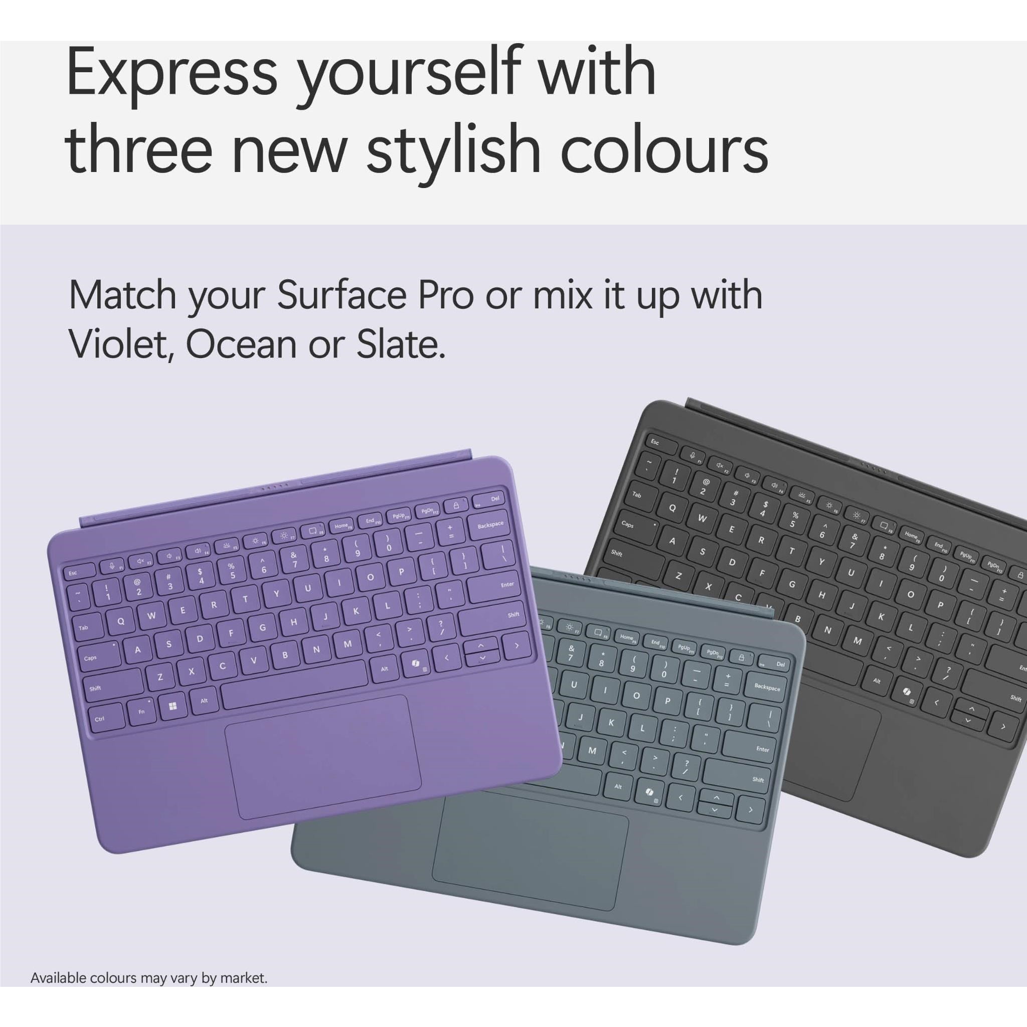 Microsoft Surface Pro 12-inch (1st Edition) Keyboard (Violet)