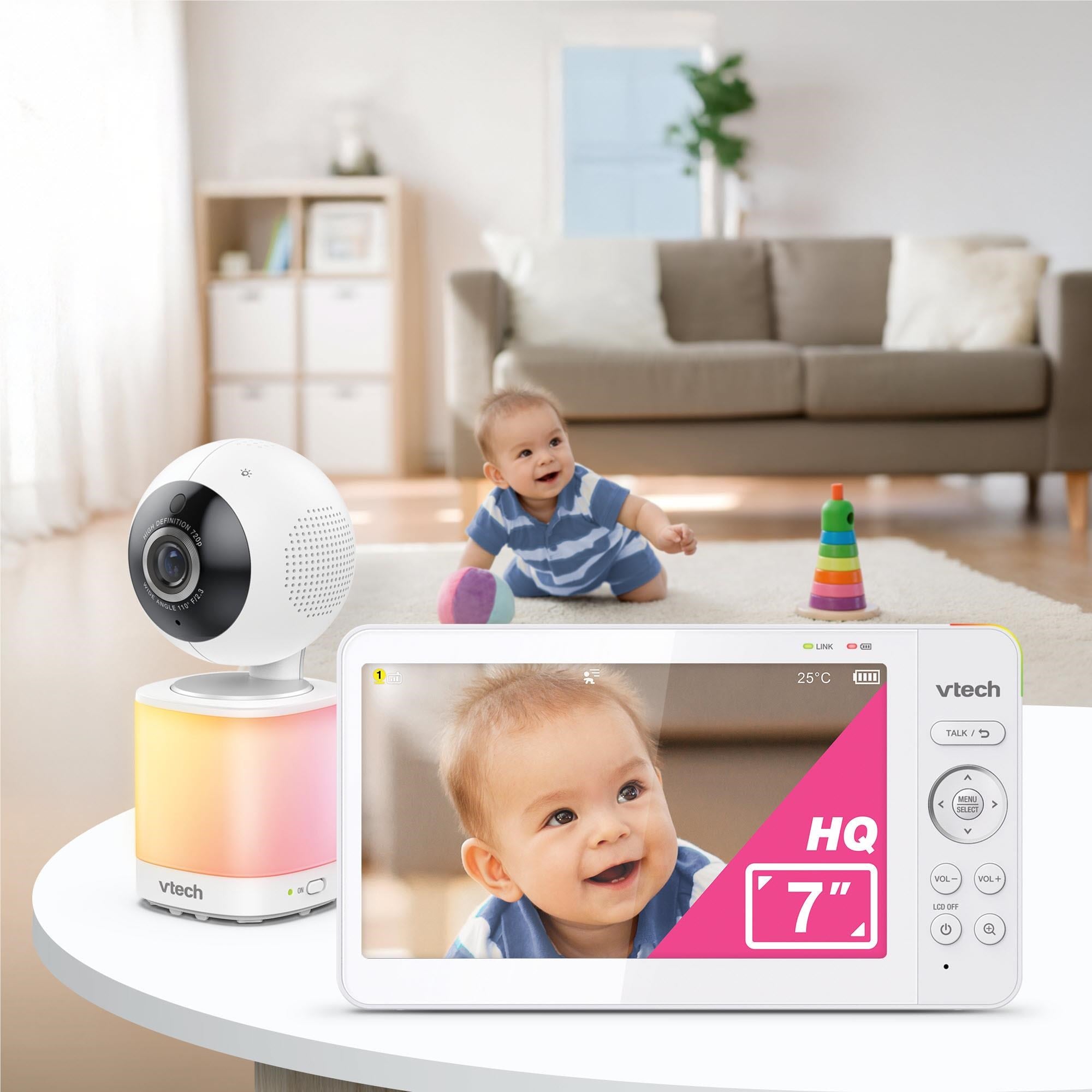 VTech BM7800N 7' Pan & Tilt Video Monitor [1 Pack]