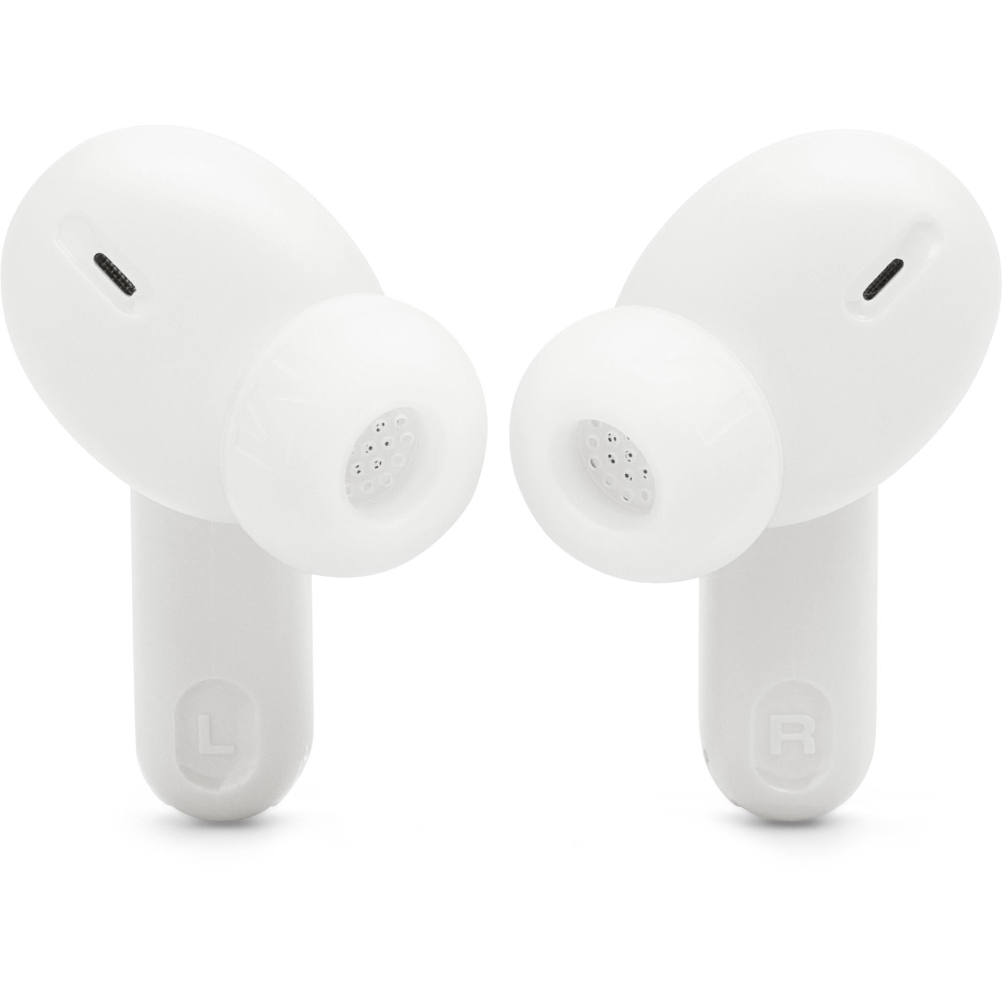 JBL Tune Beam 2 True Wireless Noise Cancelling Earbuds (White)