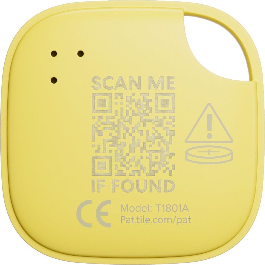 Tile Mate Bluetooth Tracker 1 Pack (Blue/Lime)