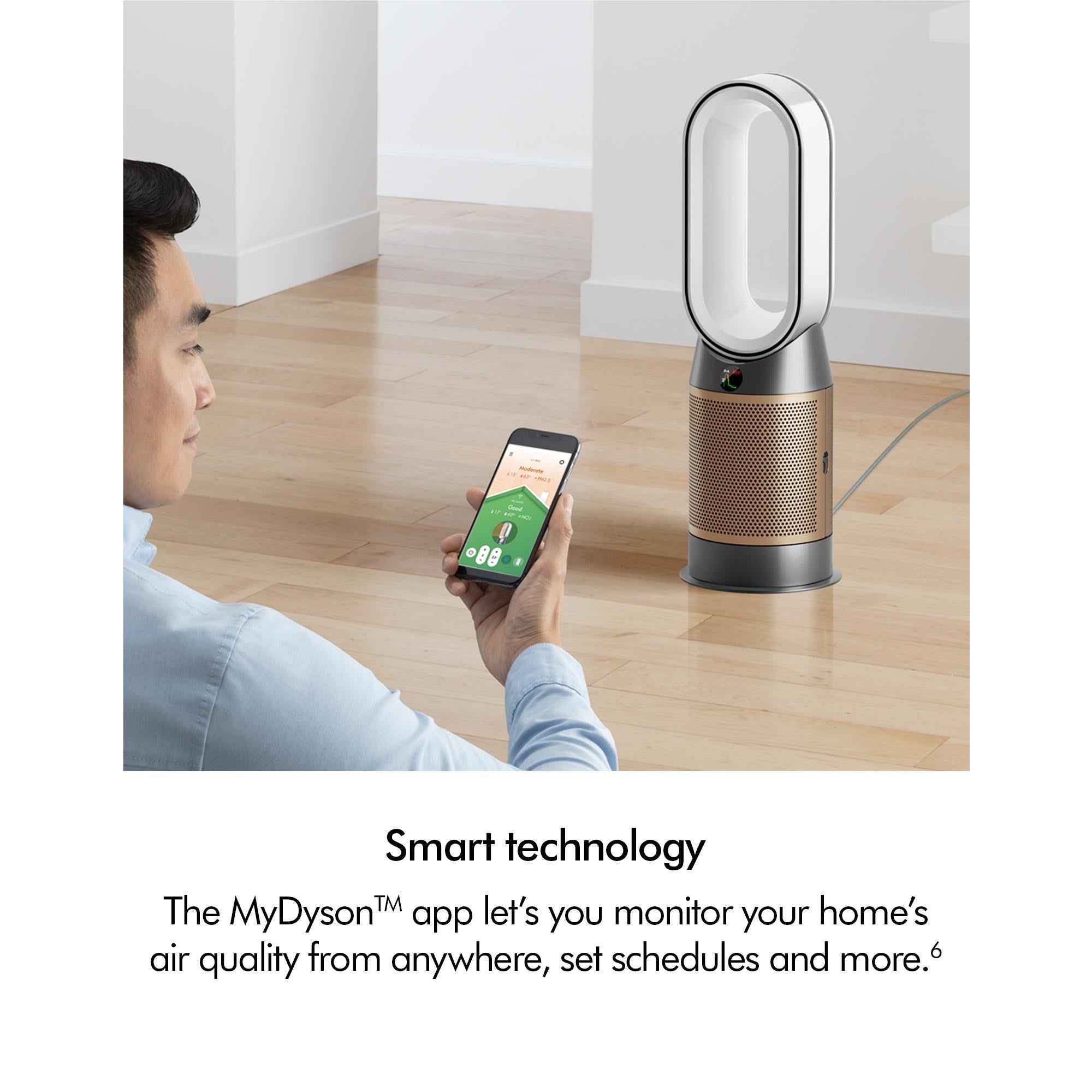 Dyson Purifier Hot+Cool HP2 De-NOx (White/Gold)