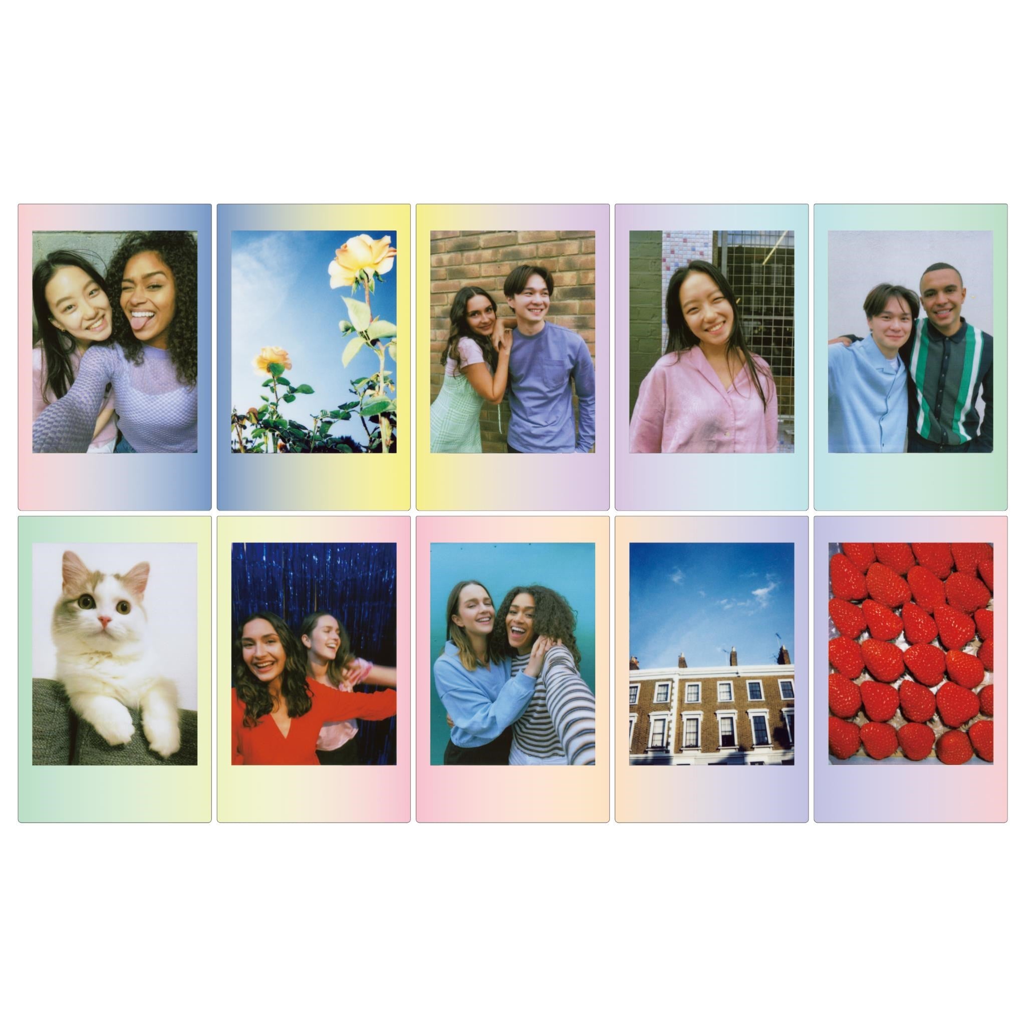 Fujifilm Instax Mini Film Macron for Instax Mini Cameras (10 Pack)