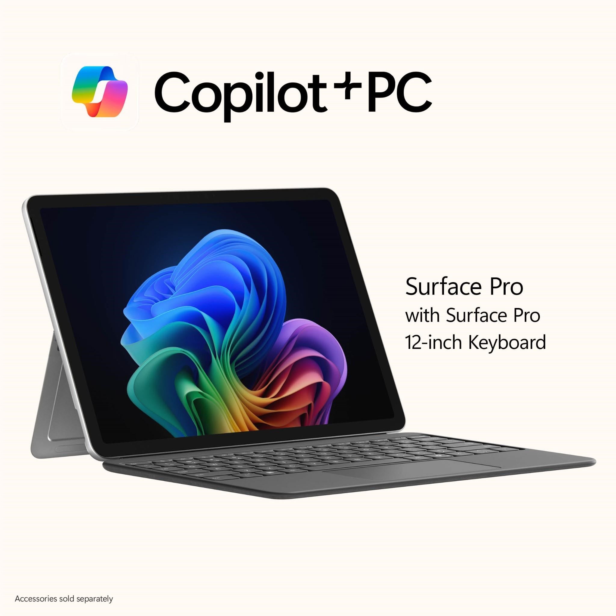 Microsoft Surface Pro Copilot+ AI PC 12' Snapdragon X Plus 8 core/16GB/512GB (Platinum)
