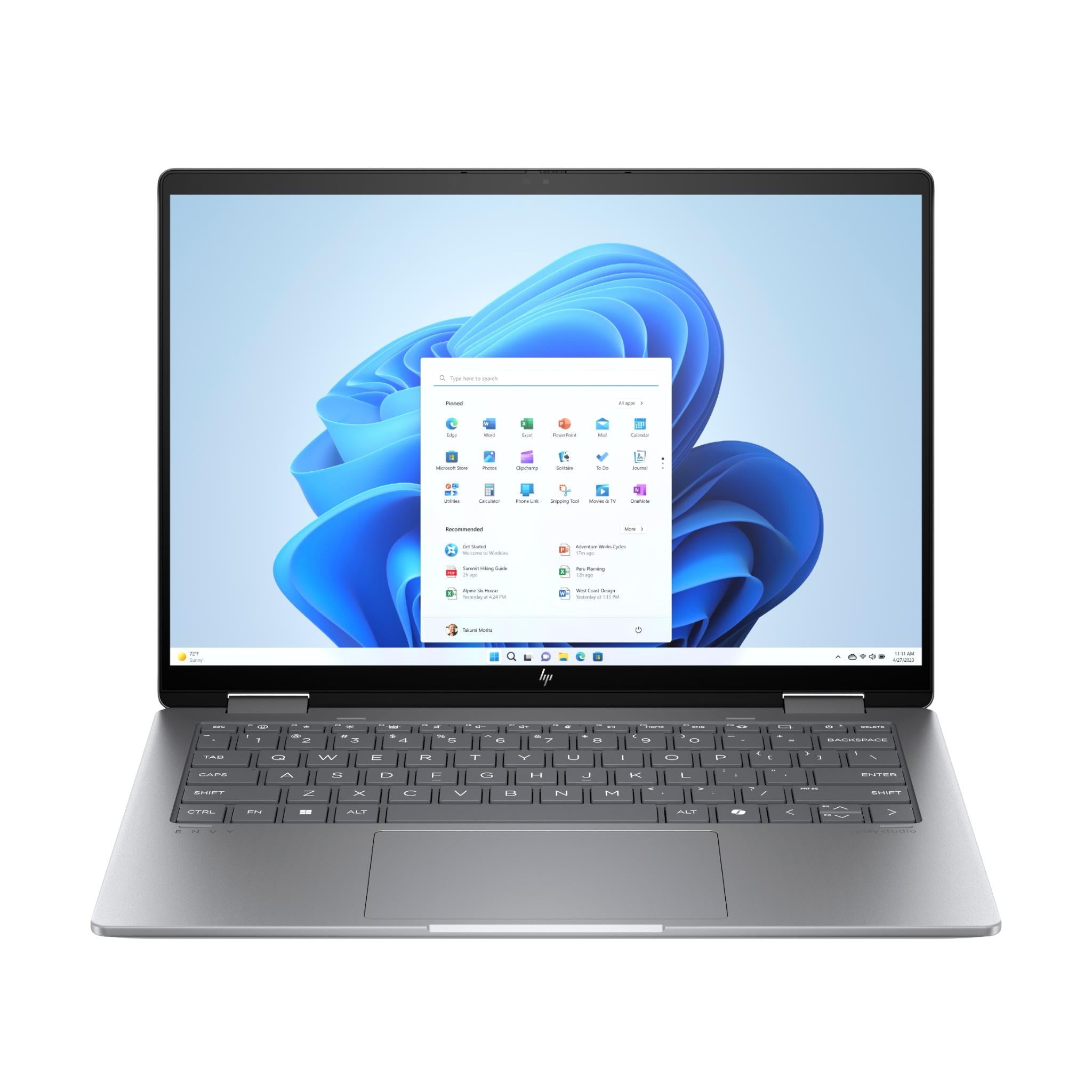 HP Envy x360 14-fc0187TU 14' WUXGA 2-in-1 AI PC Laptop (Intel Core Ultra 7-155U)[512GB]