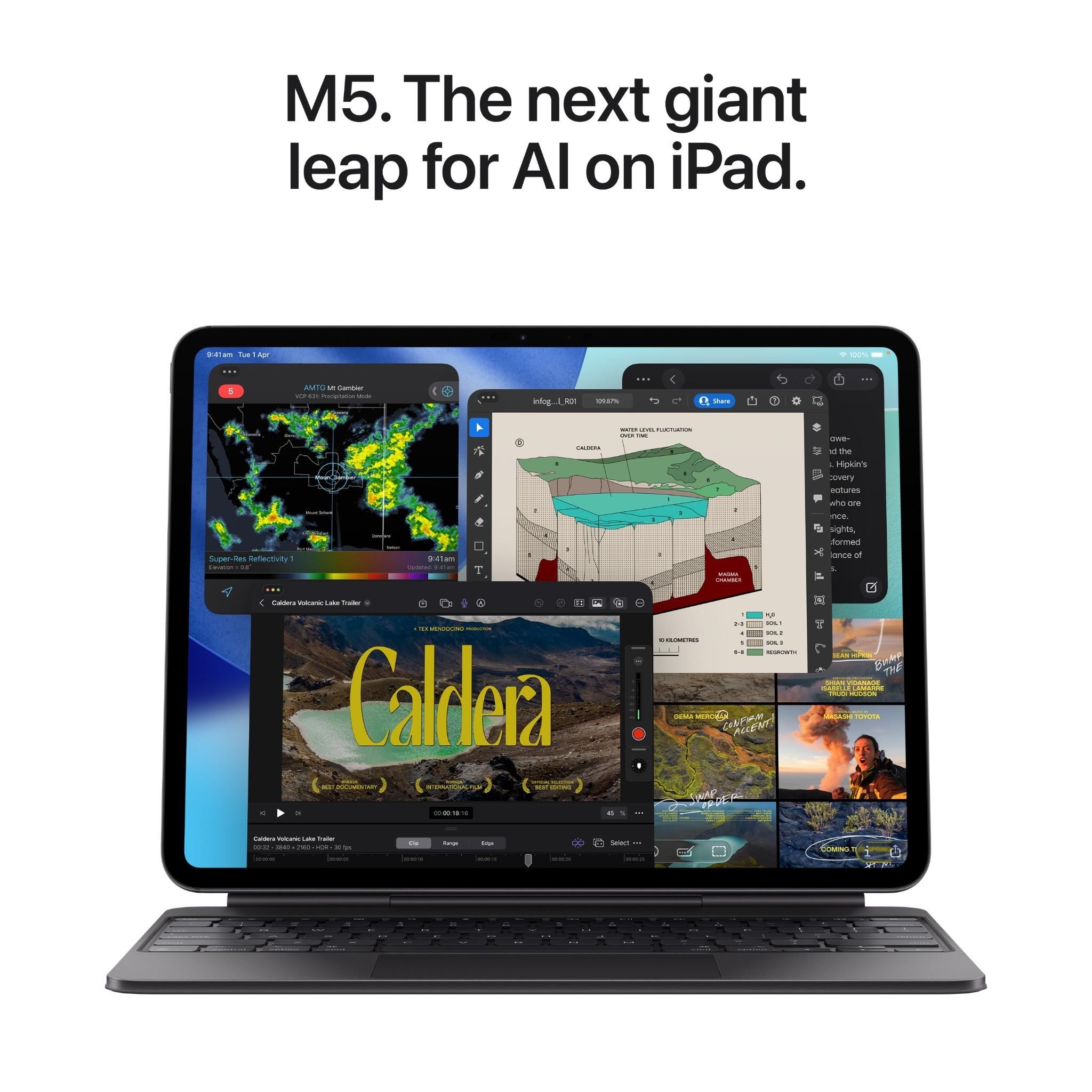 Apple iPad Pro 11-inch 256GB Wi-Fi (Space Black)[M5]
