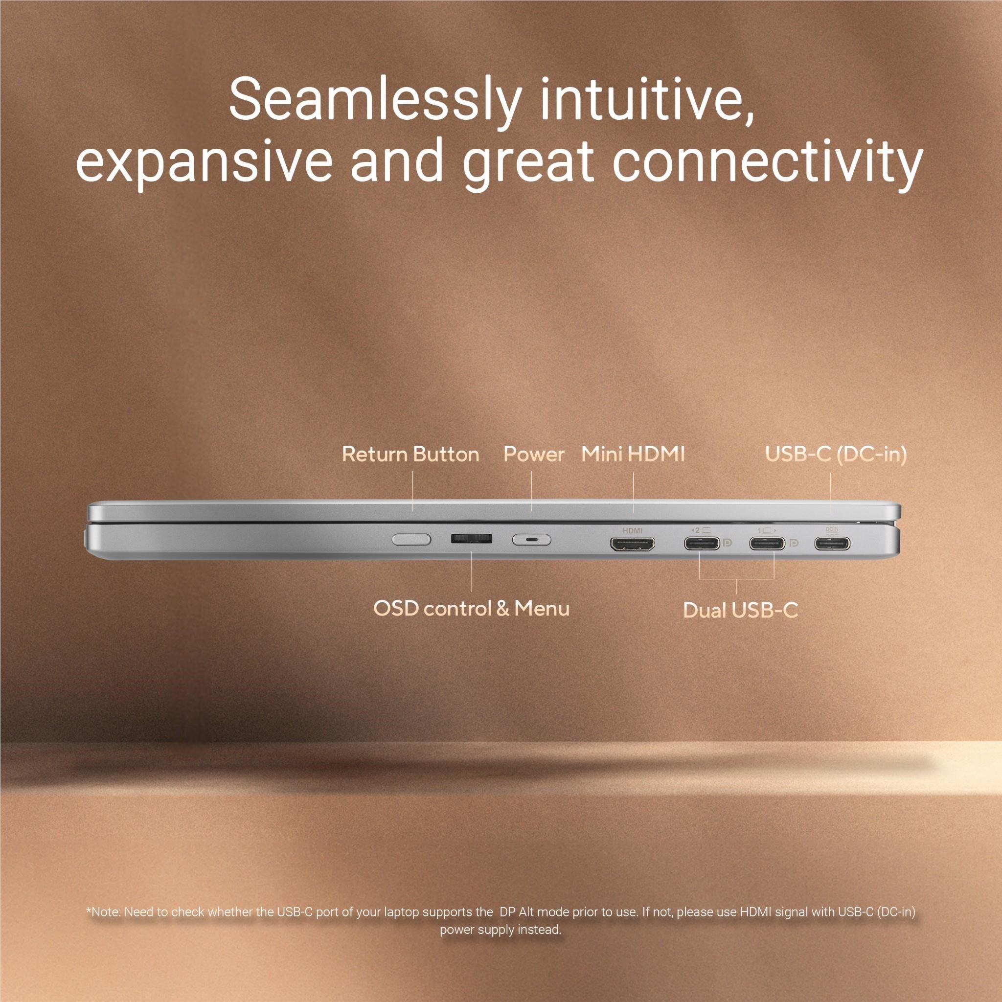 ASUS ZenScreen Duo Dual 14' OLED 360° Portable Monitor