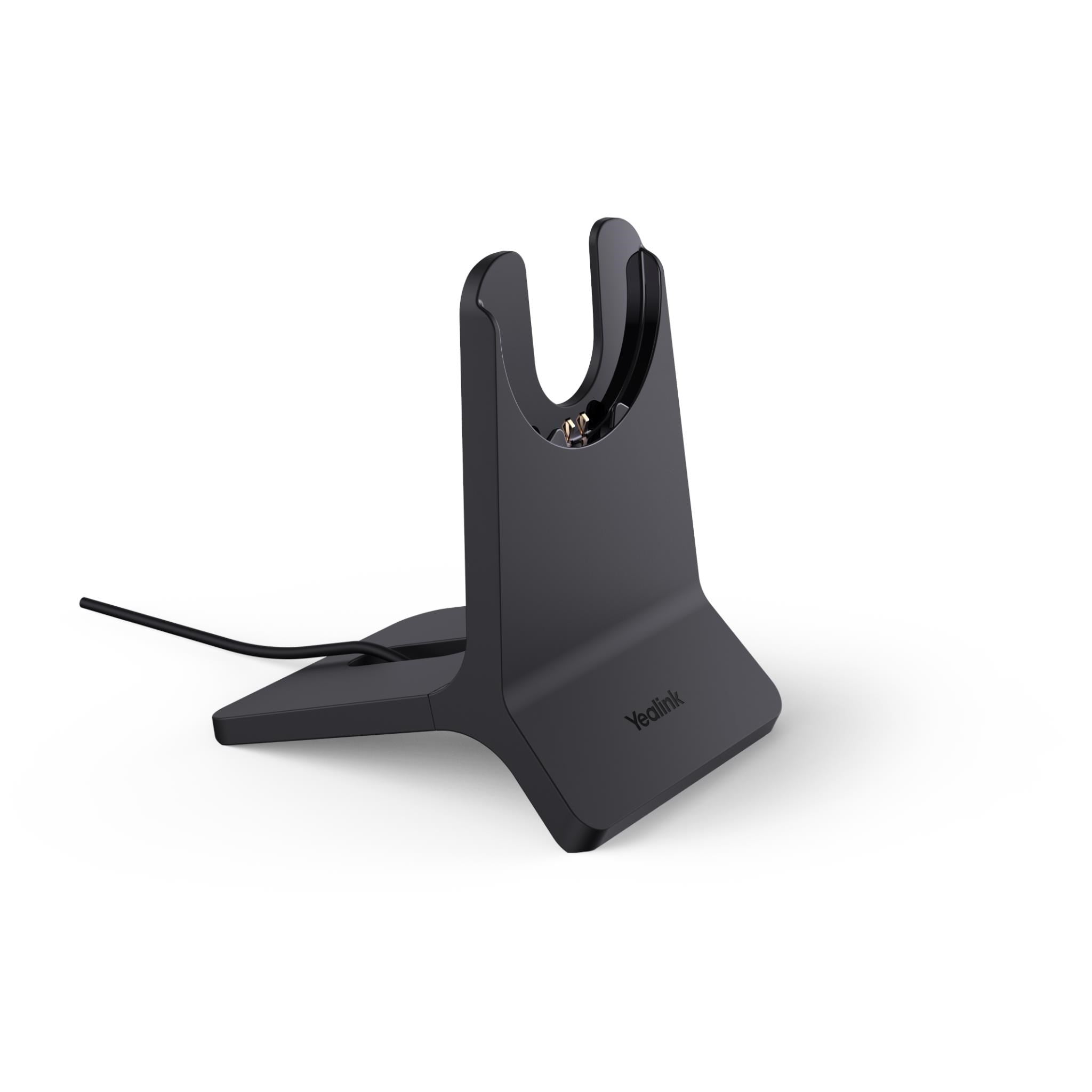 Yealink BH70-M-CH-MS-C/A BH70 Wireless MS Mono Bluetooth Headset USB-C/A with Charge Stand (Black)