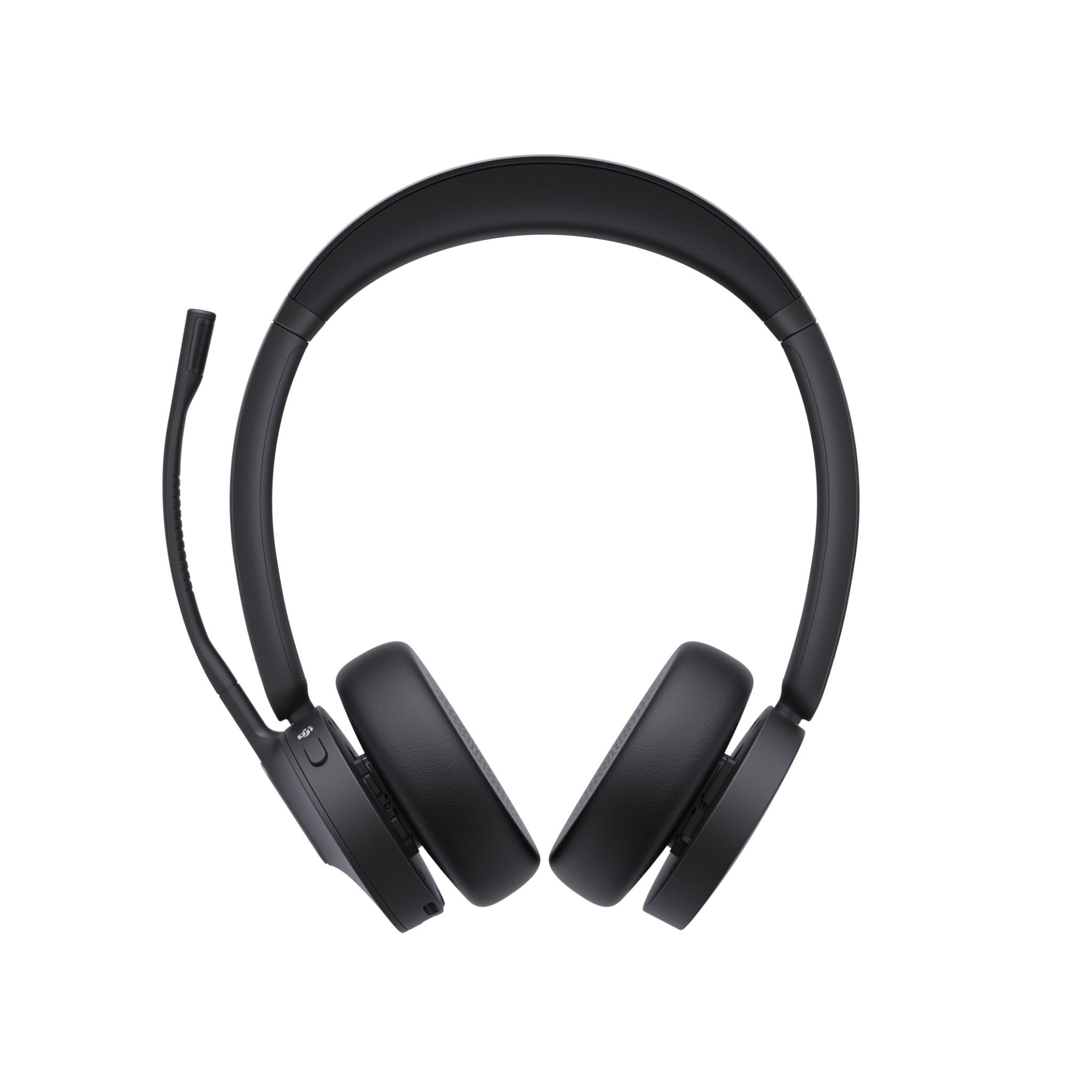 Yealink BH70-D-CH-MS-C/A BH70 Wireless MS Stereo Bluetooth Headset USB-C/A with Charge Stand (Black)