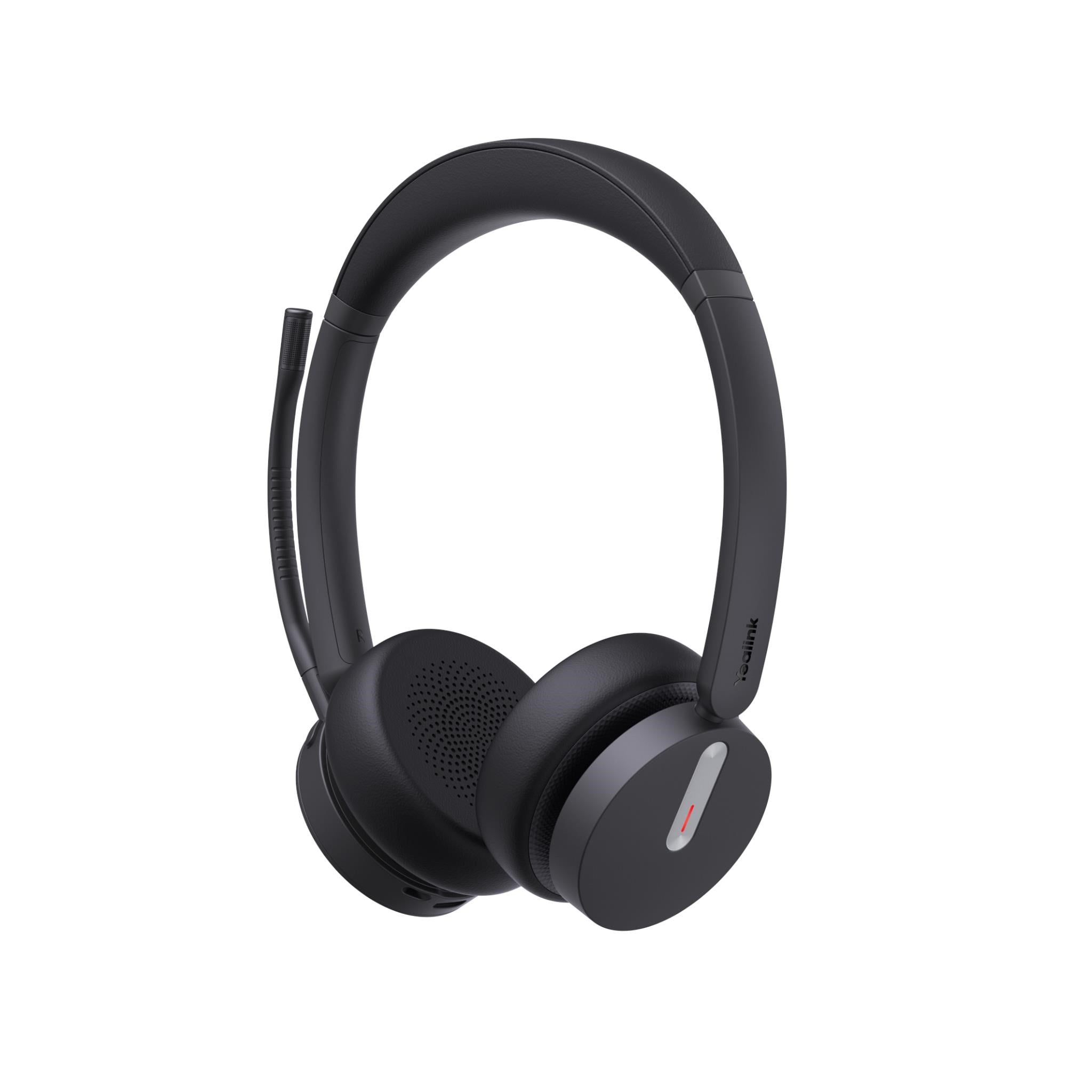 Yealink BH70-D-CH-MS-C/A BH70 Wireless MS Stereo Bluetooth Headset USB-C/A with Charge Stand (Black)