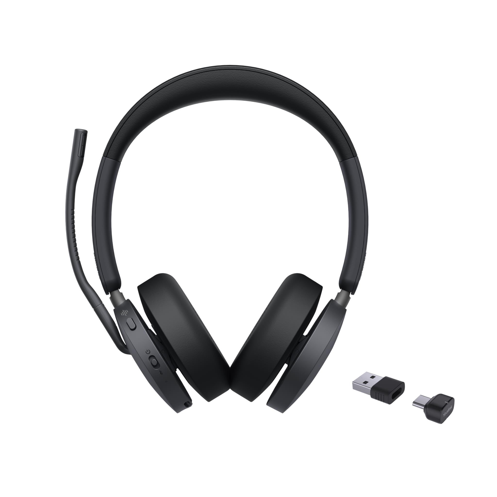 Yealink BH74-UC-C/A BH74 Wireless UC Stereo Bluetooth ANC Headset USB-C/A (Black)