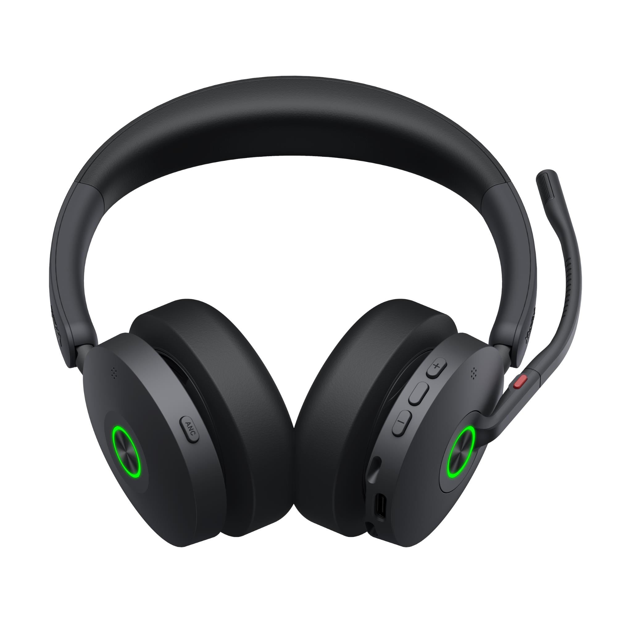 Yealink BH74-UC-C/A BH74 Wireless UC Stereo Bluetooth ANC Headset USB-C/A (Black)