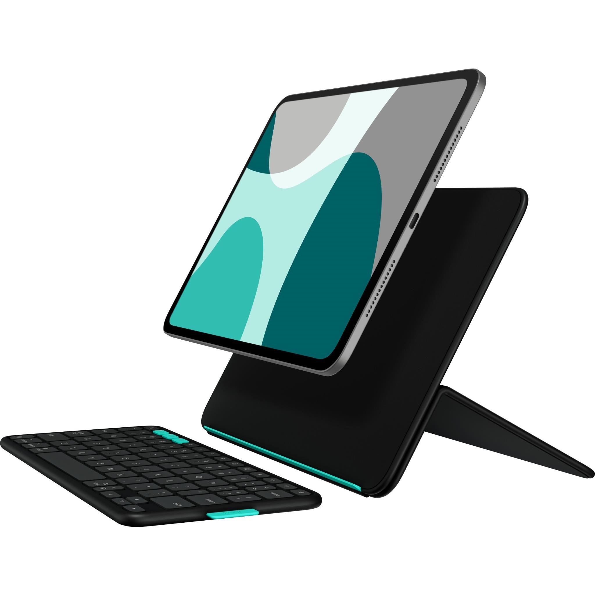 Logitech Flip Folio for iPad Pro 11' M4 & Air 11' M4/M3/M2 & 5th Gen (Graphite)