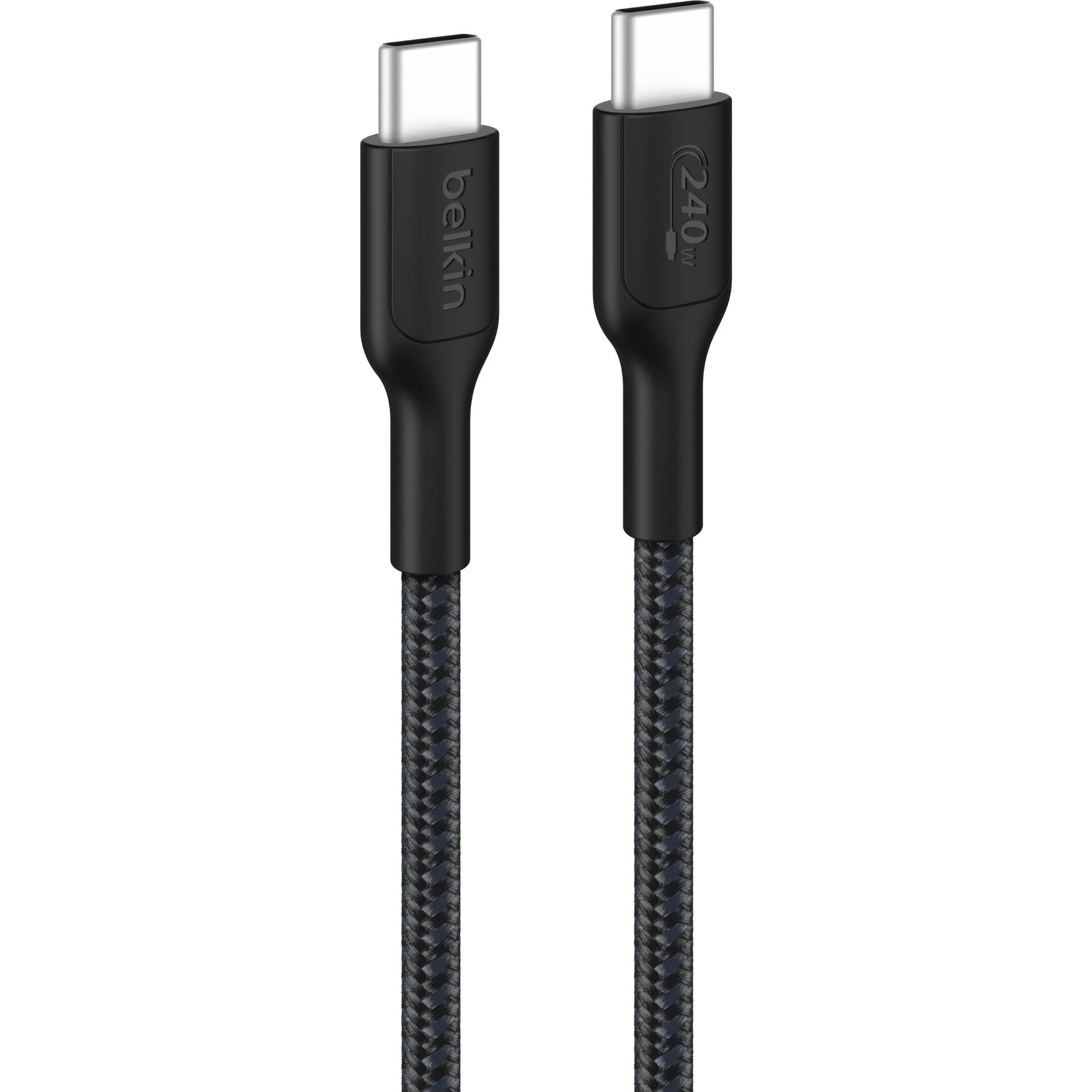 Belkin BoostCharge Pro USB-C 240W 2.0 Braided Cable 3m (Black)