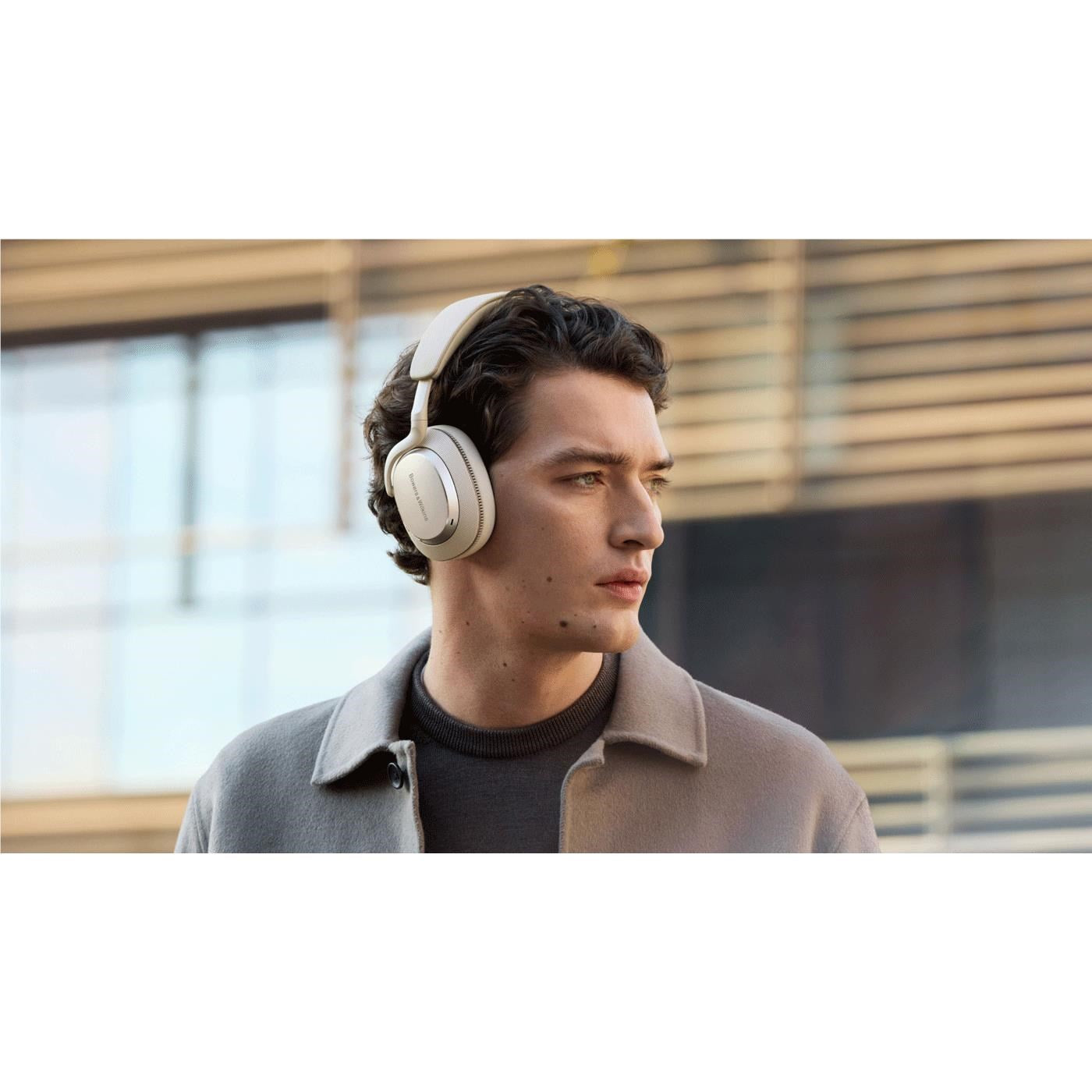 Bowers & Wilkins PX7 S3 Noise-Cancelling Over-Ear Headphones (Canvas White)