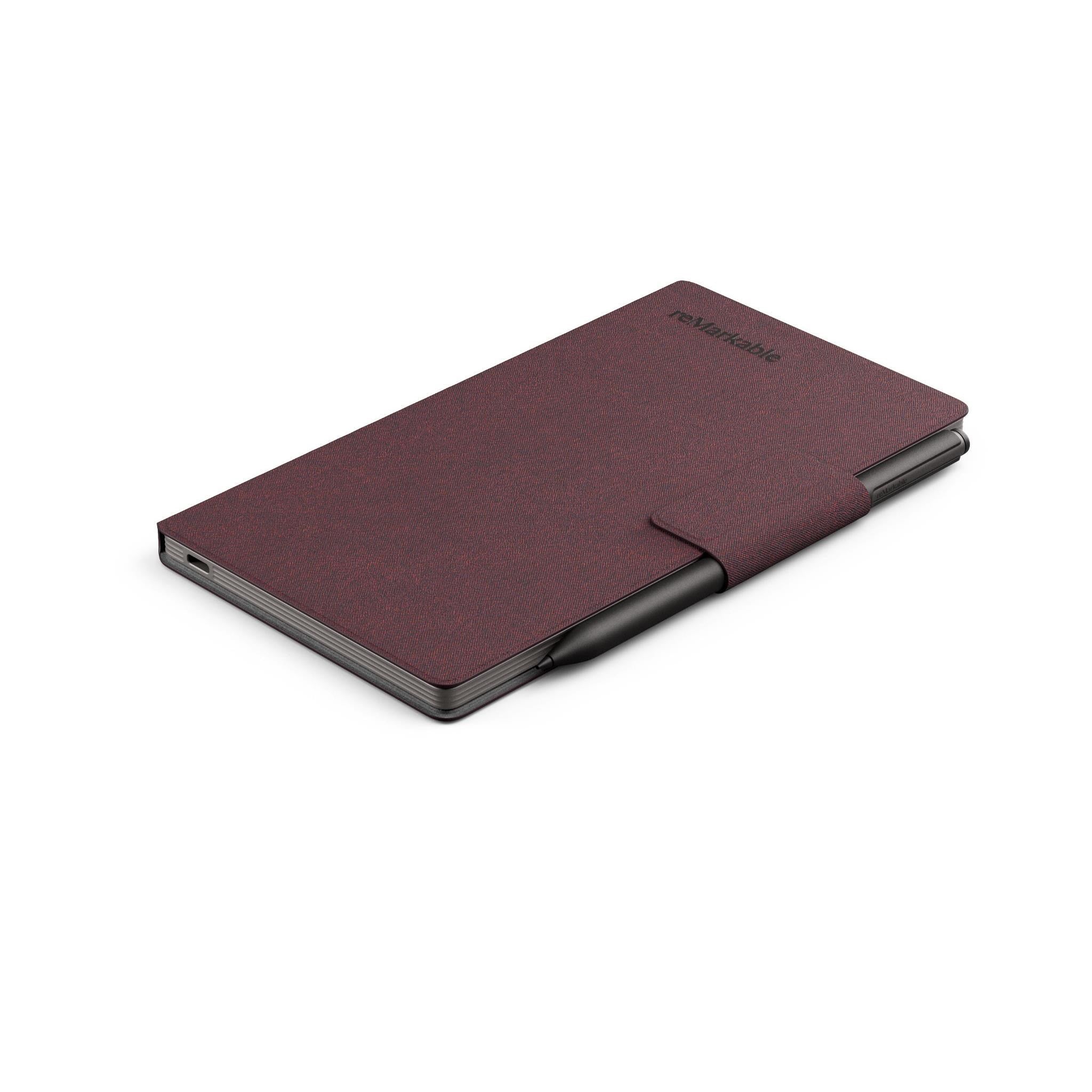 reMarkable Book Folio Pro Mosaic Weave for reMarkable Paper Pro Move (Burgundy)
